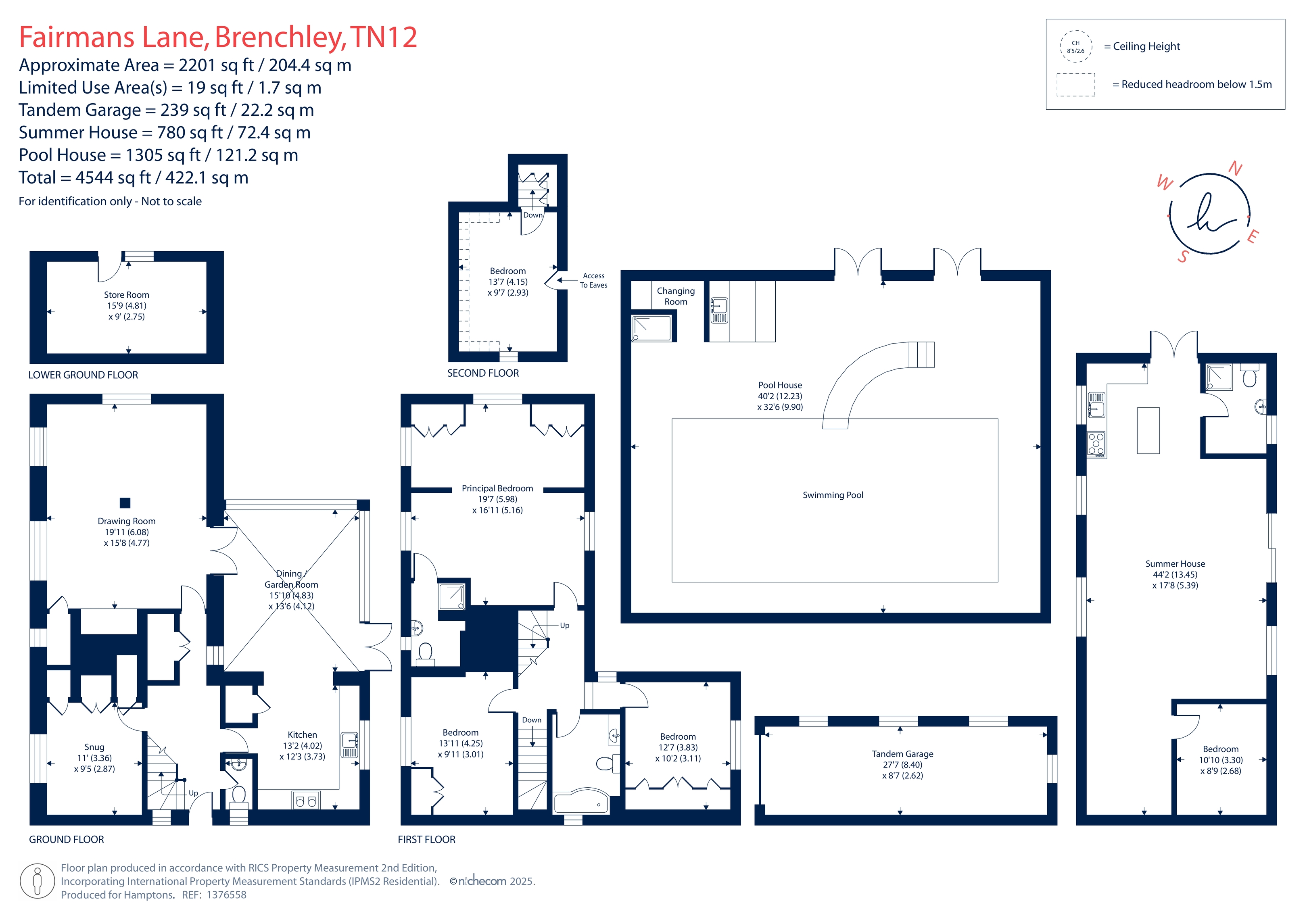 Echoes, Fairmans Lane, Brenchley floorplan