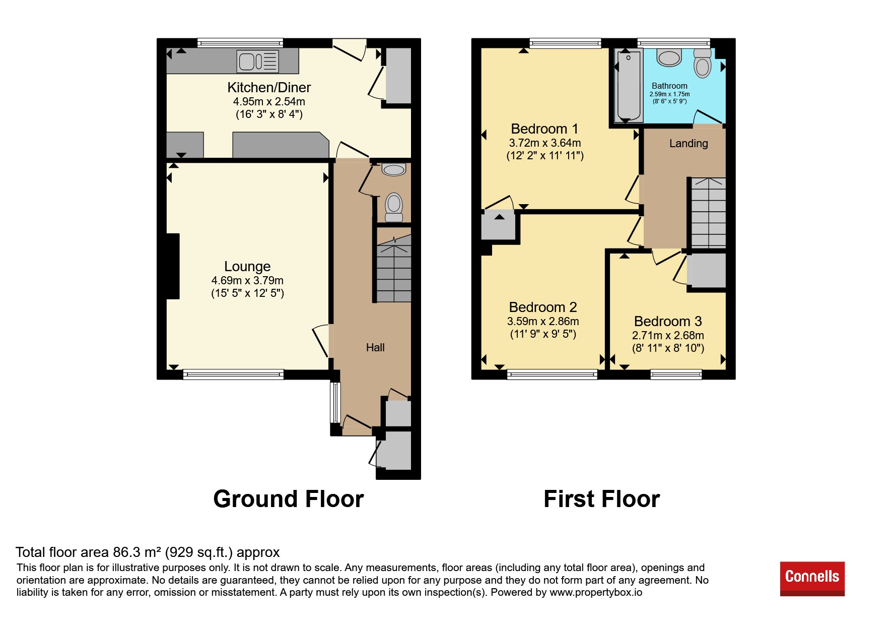 24, Woodpiece Road, Bicester floorplan