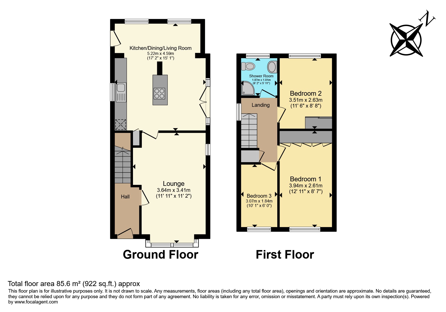 247, Swarcliffe Drive East, Leeds floorplan