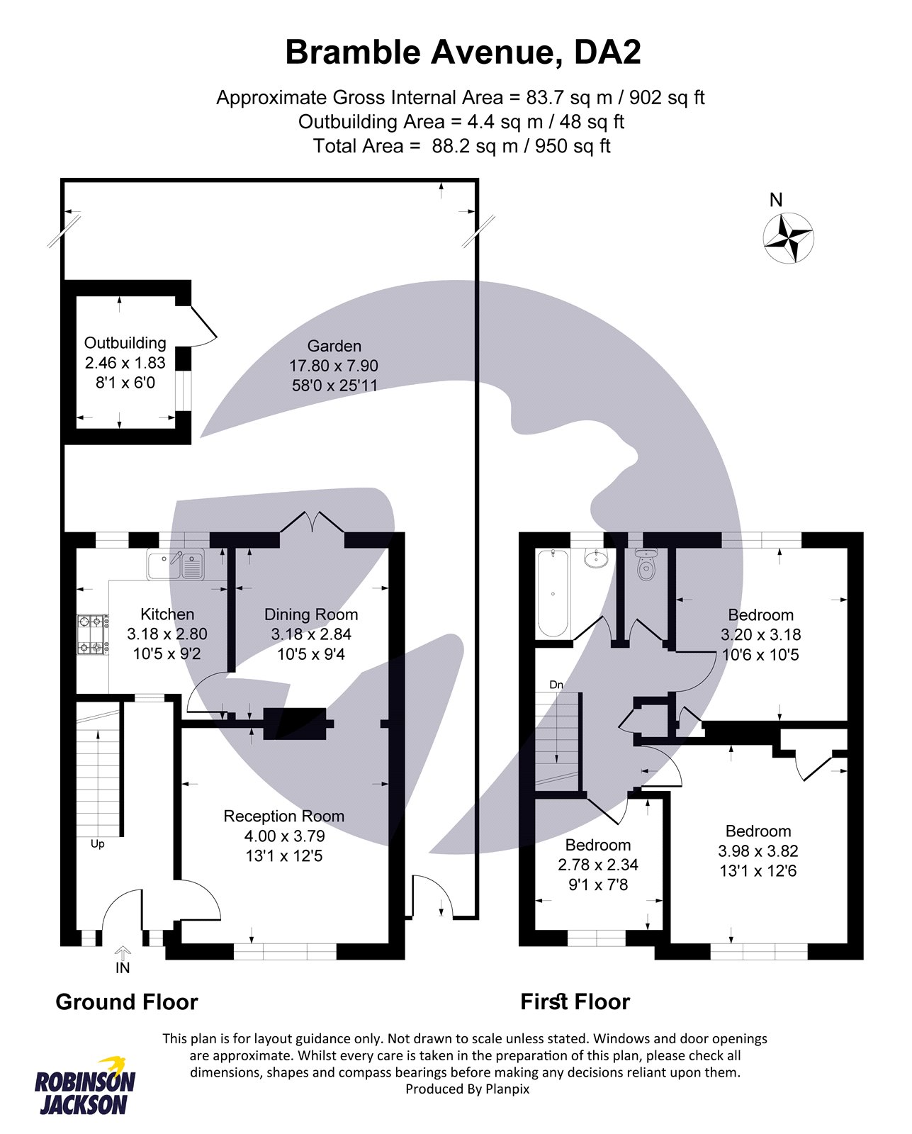 2, Bramble Avenue, Dartford floorplan