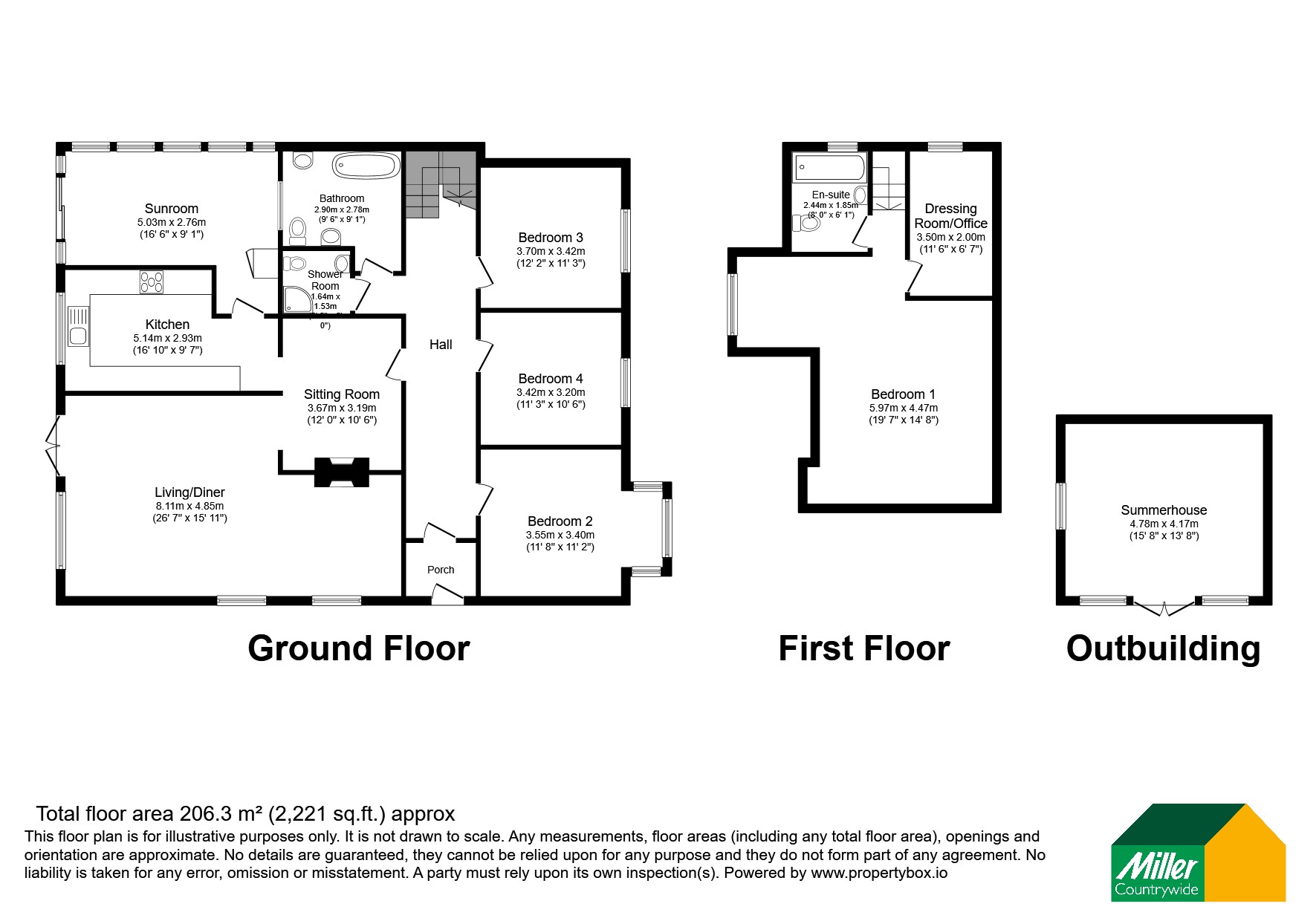 Mellalue,, West Hill, Cornwall floorplan