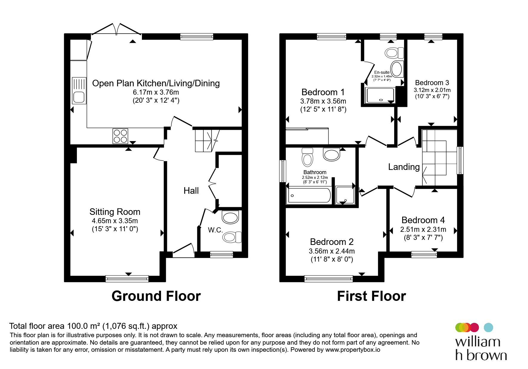26, Hopewell Street, Nottingham floorplan