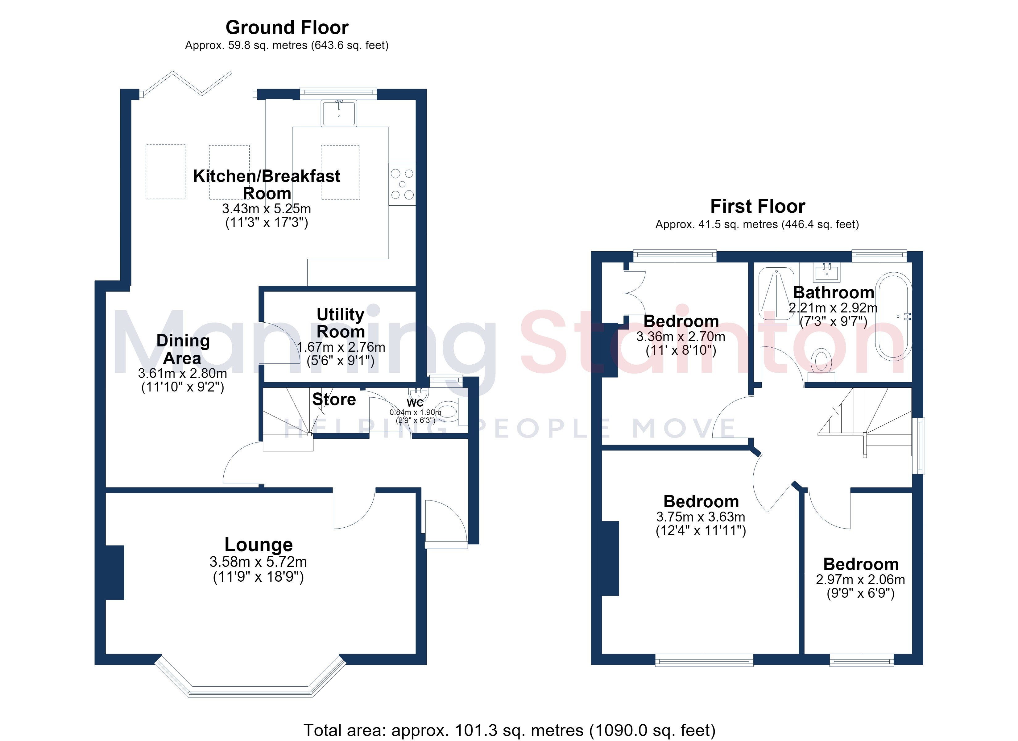 14, Beaumont Avenue, Leeds floorplan