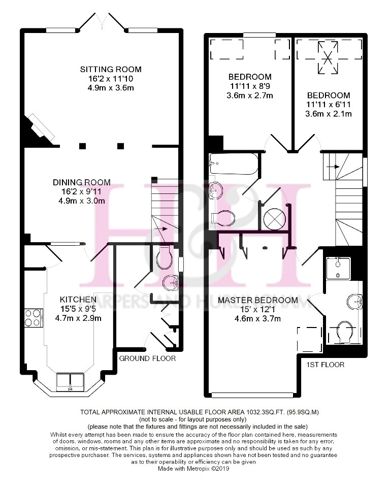 3 Bedrooms End terrace house for sale in Iden Green Road, Iden Green, Cranbrook, Kent TN17