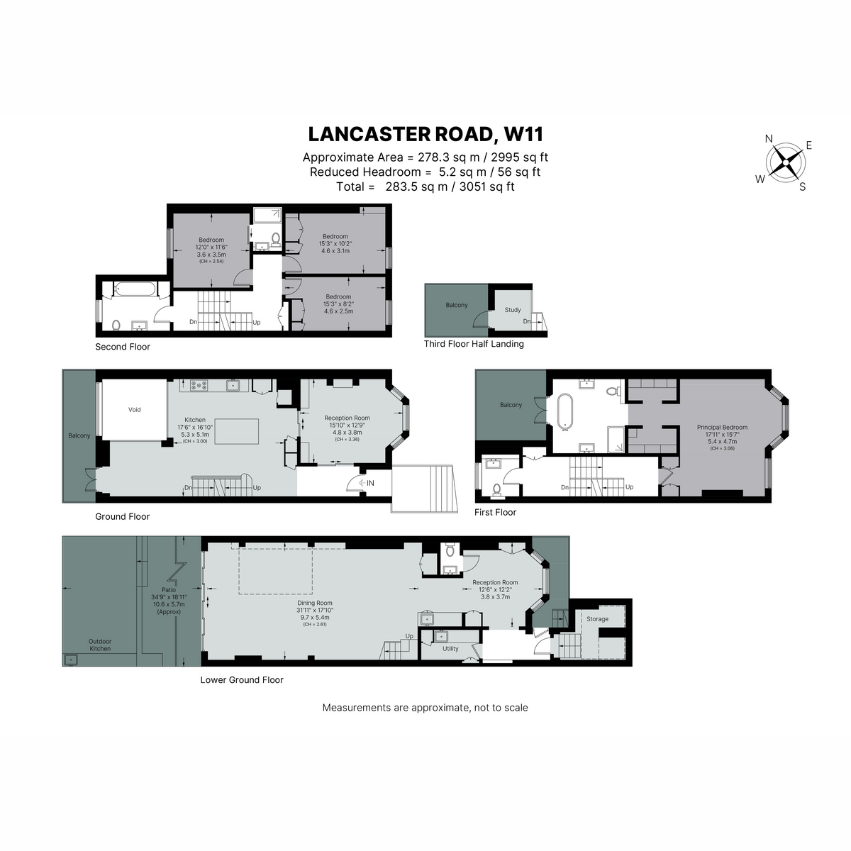 39, Lancaster Road, London floorplan