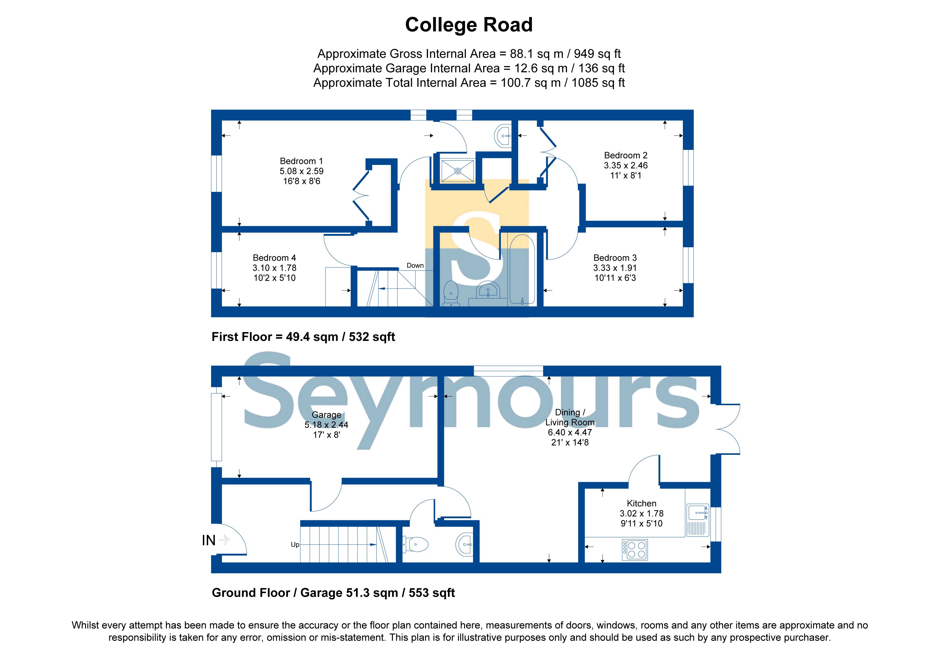 36A, College Road, Sandhurst floorplan