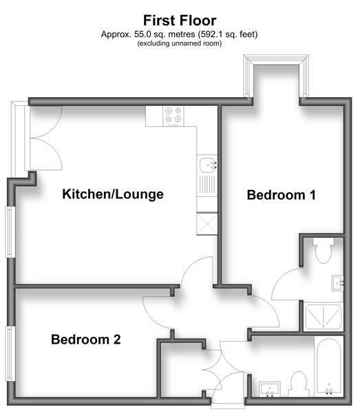 Hornchurch Hill, Whyteleafe floorplan