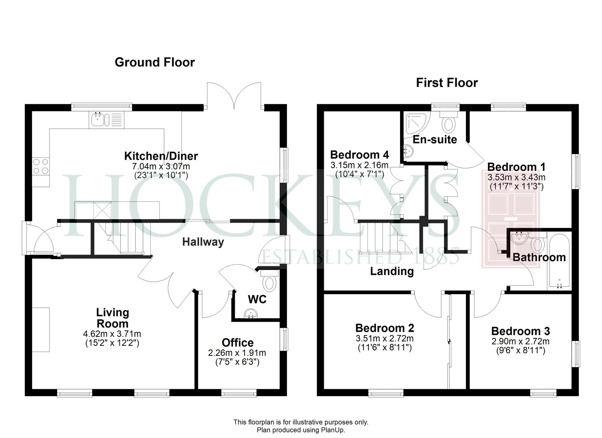 4 The Herons, Cambridge floorplan