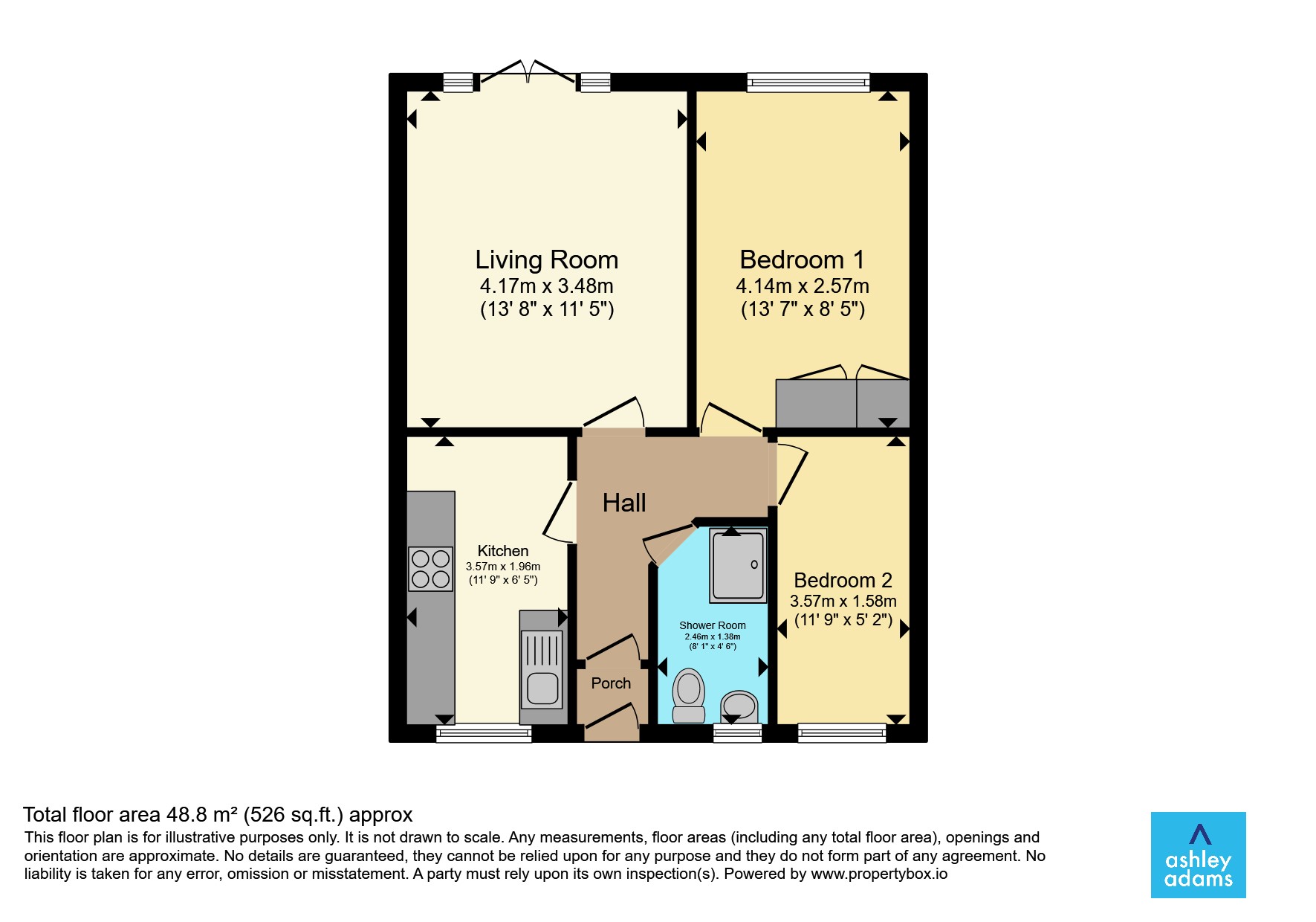 26, The Covert, Derby floorplan