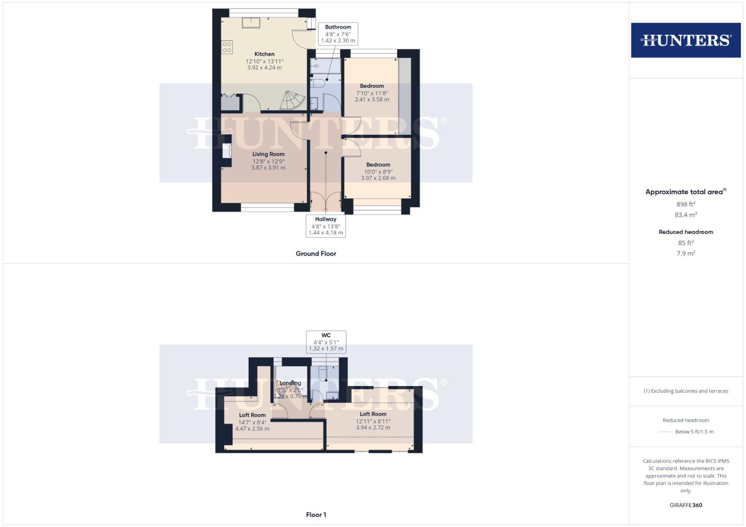 59, Bempton Oval, Bridlington floorplan