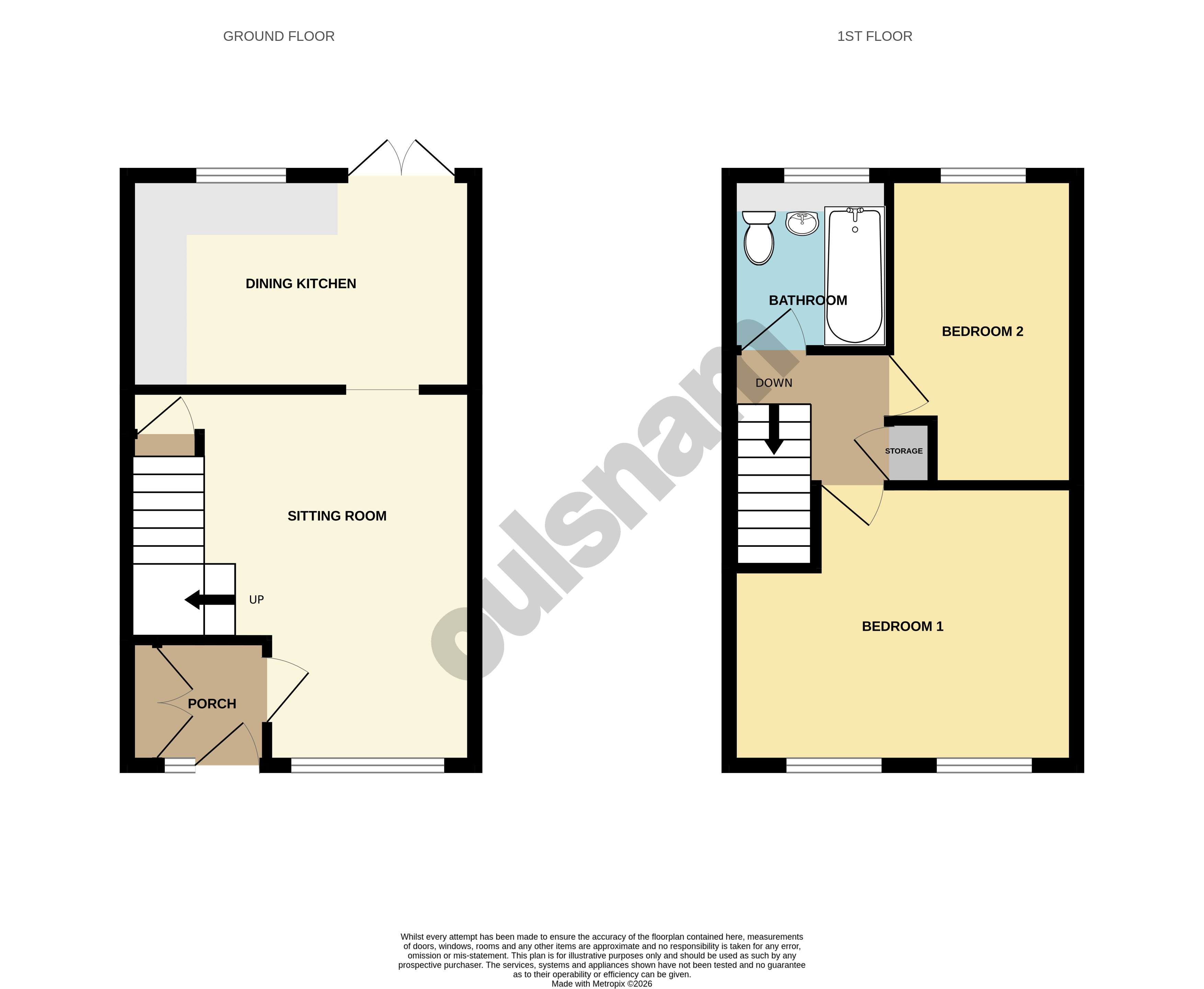 135, Sarehole Road, Birmingham floorplan