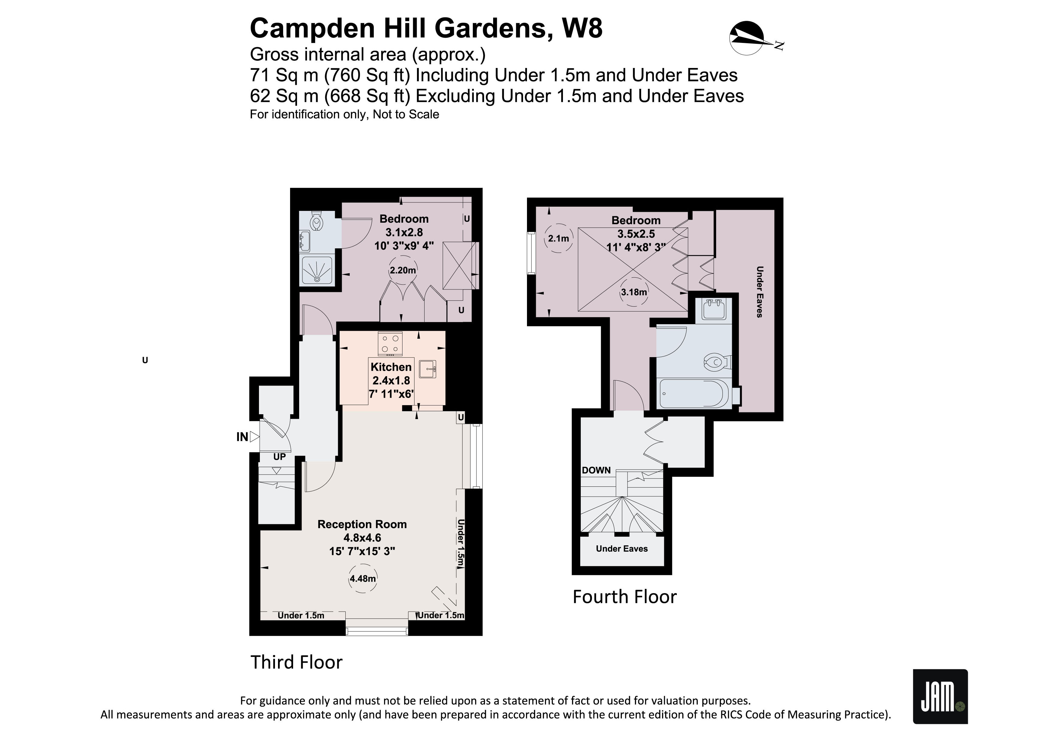 Flat 5, 30, Campden Hill Gardens, London floorplan