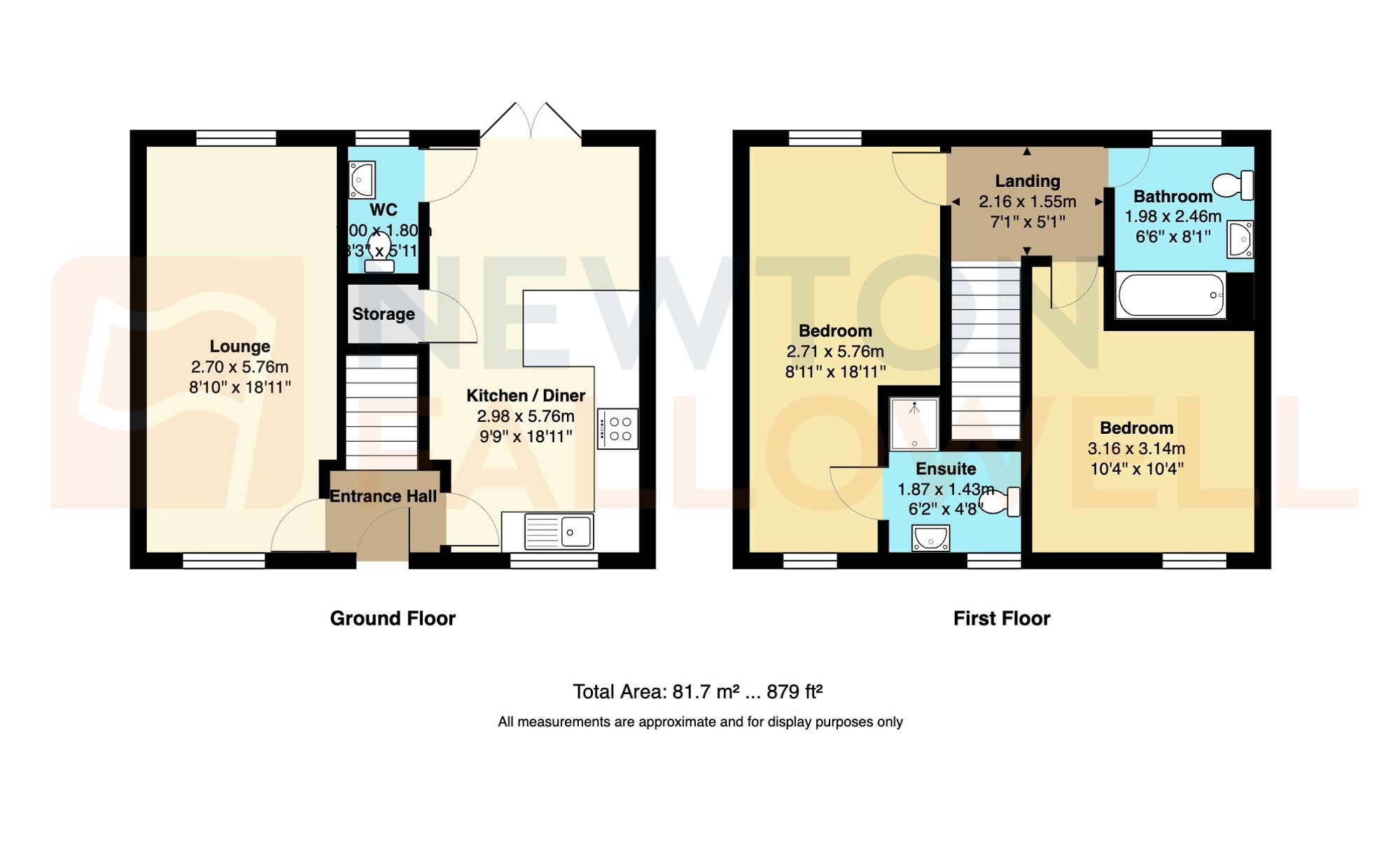 2 Taiga Place, Worksop floorplan