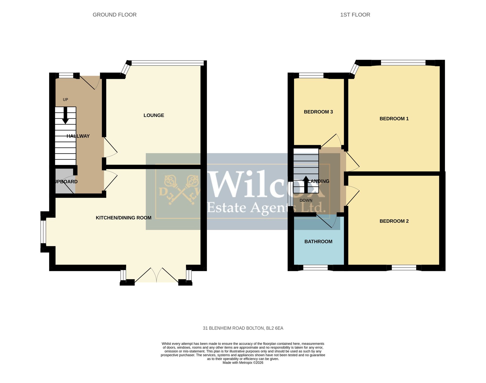31 Blenheim Road, Bolton floorplan