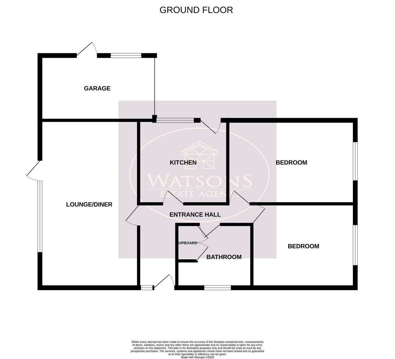 105, Highfield Road, Nottingham floorplan