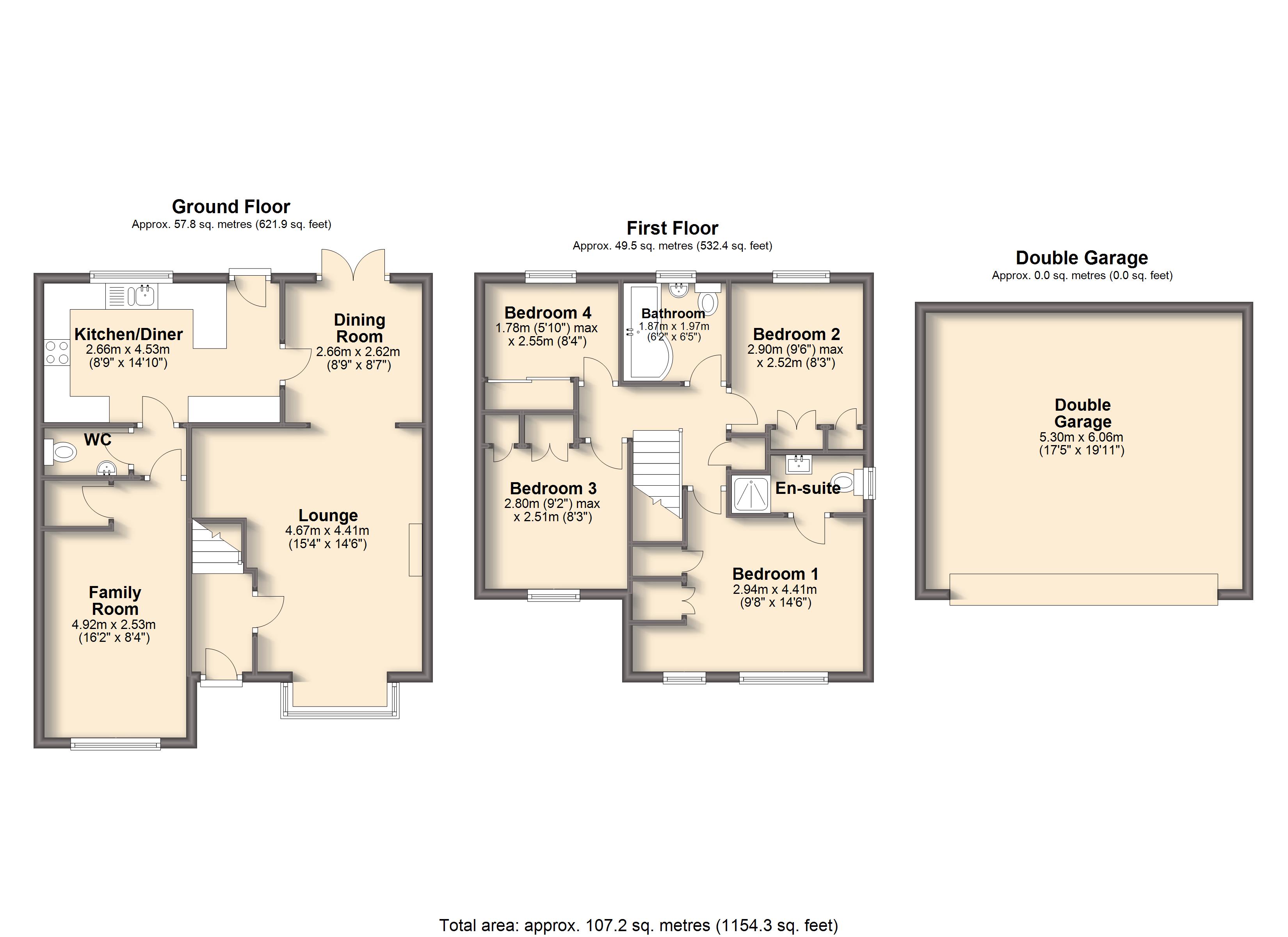 4 Bedrooms Detached house for sale in Cardwell Avenue, Woodhouse, Sheffield S13