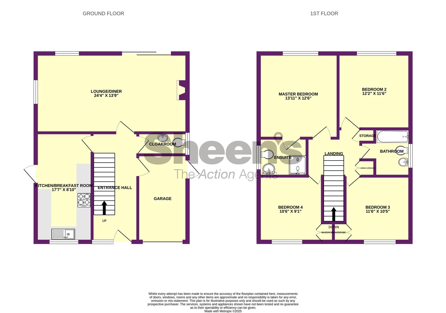 229, Halstead Road, Kirby-le-Soken floorplan