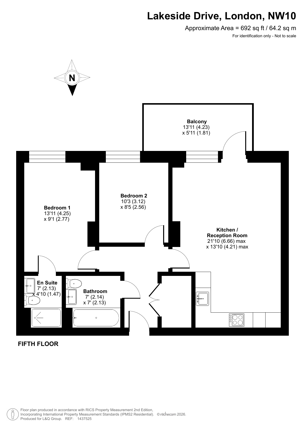 7 Lakeside Drive, Park Royal floorplan