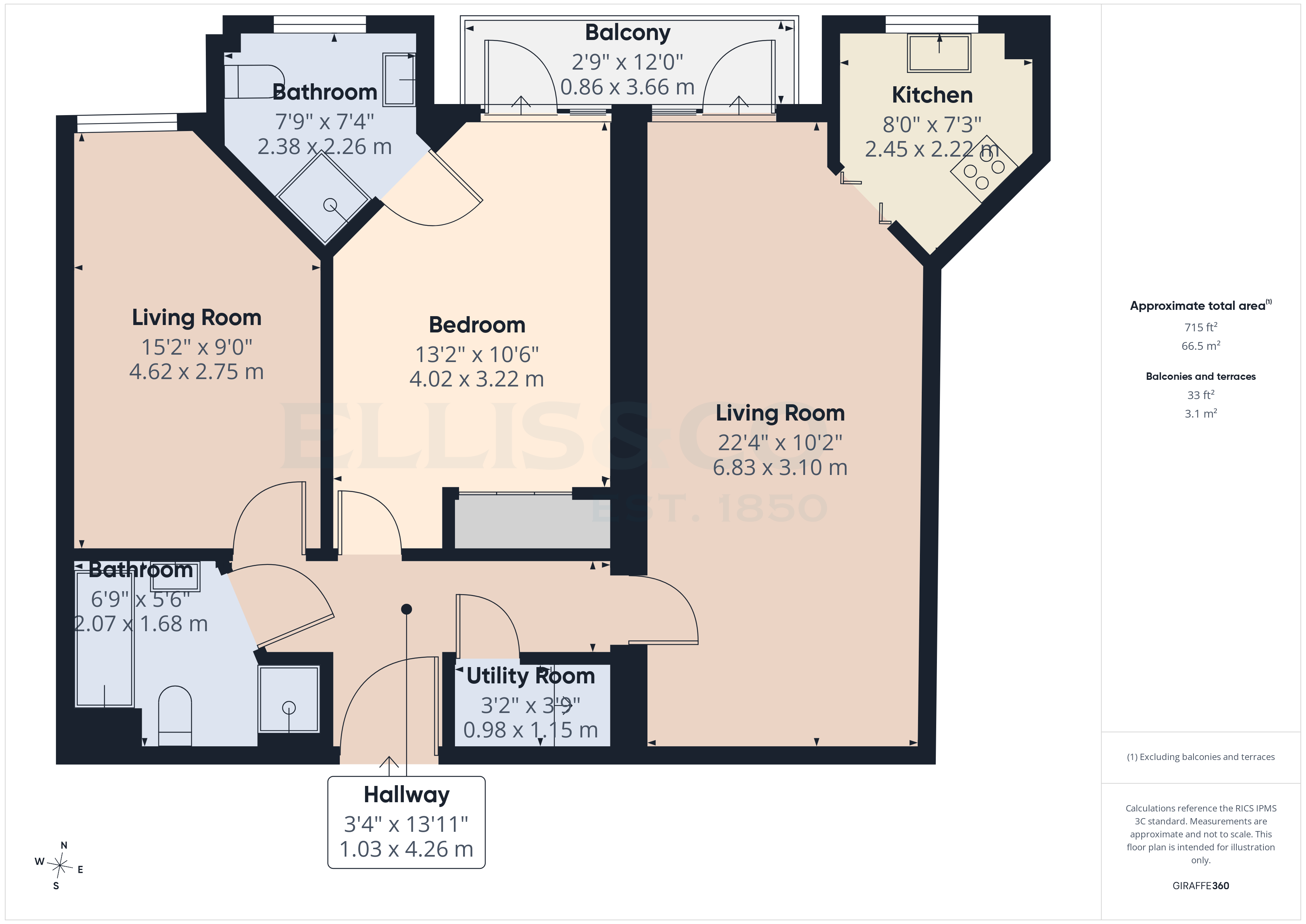 31 Holmes Court,, Medway Wharf Road, Kent floorplan