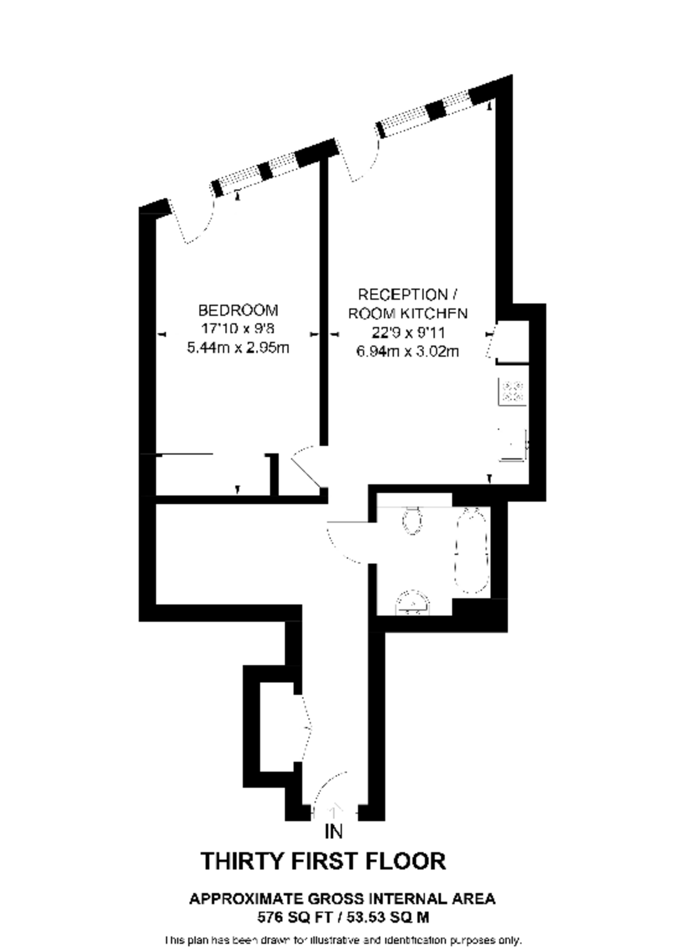 Walworth Road, Elephant and Castle floorplan