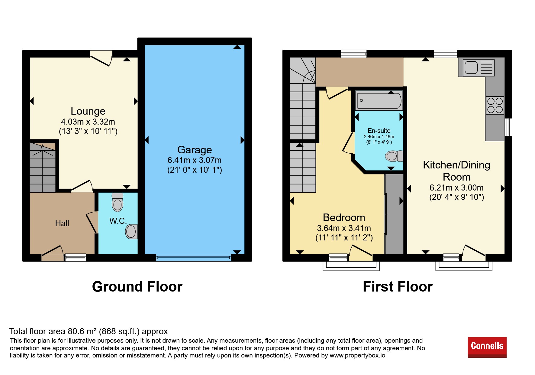 5, Tancred Grove, Bicester floorplan