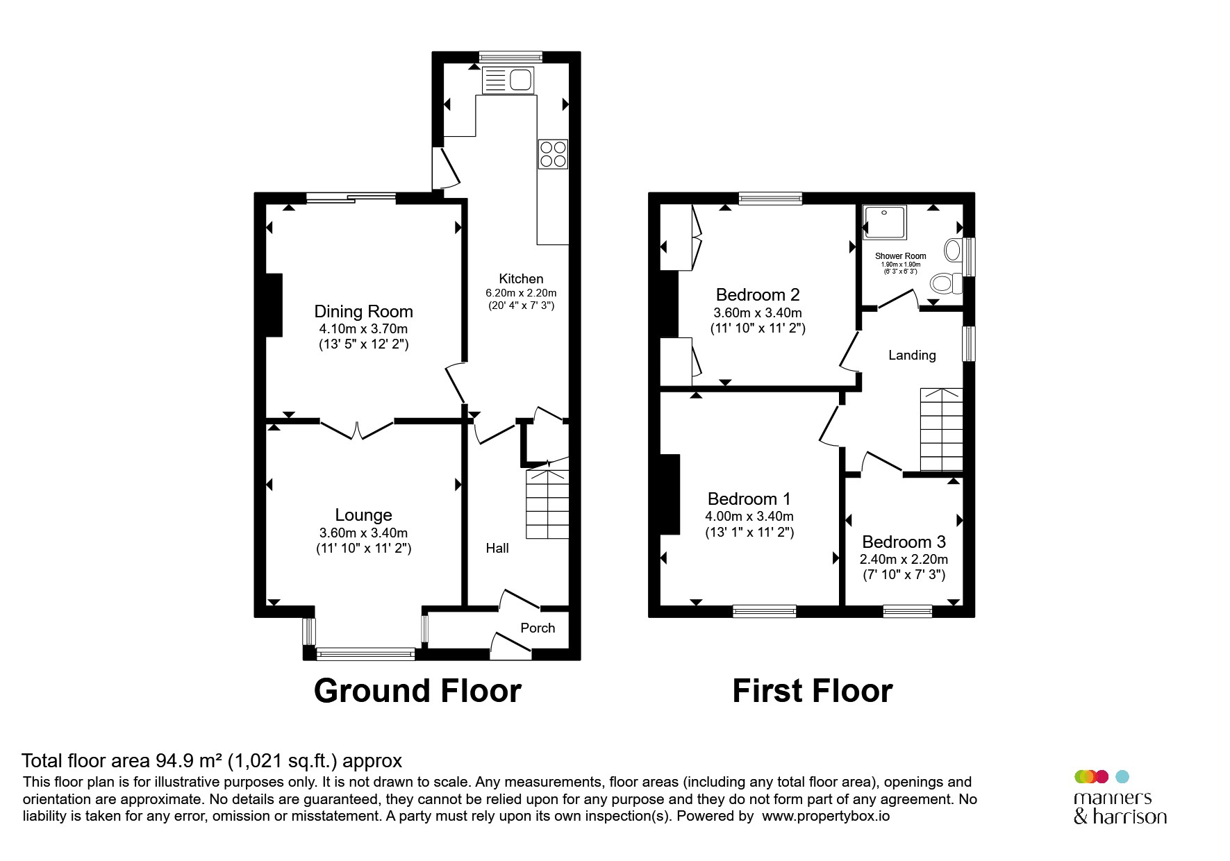 45, Cundall Road, Hartlepool floorplan