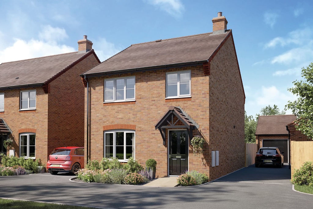 Property 2 of 13. Artists Impression Of A Midford Home
