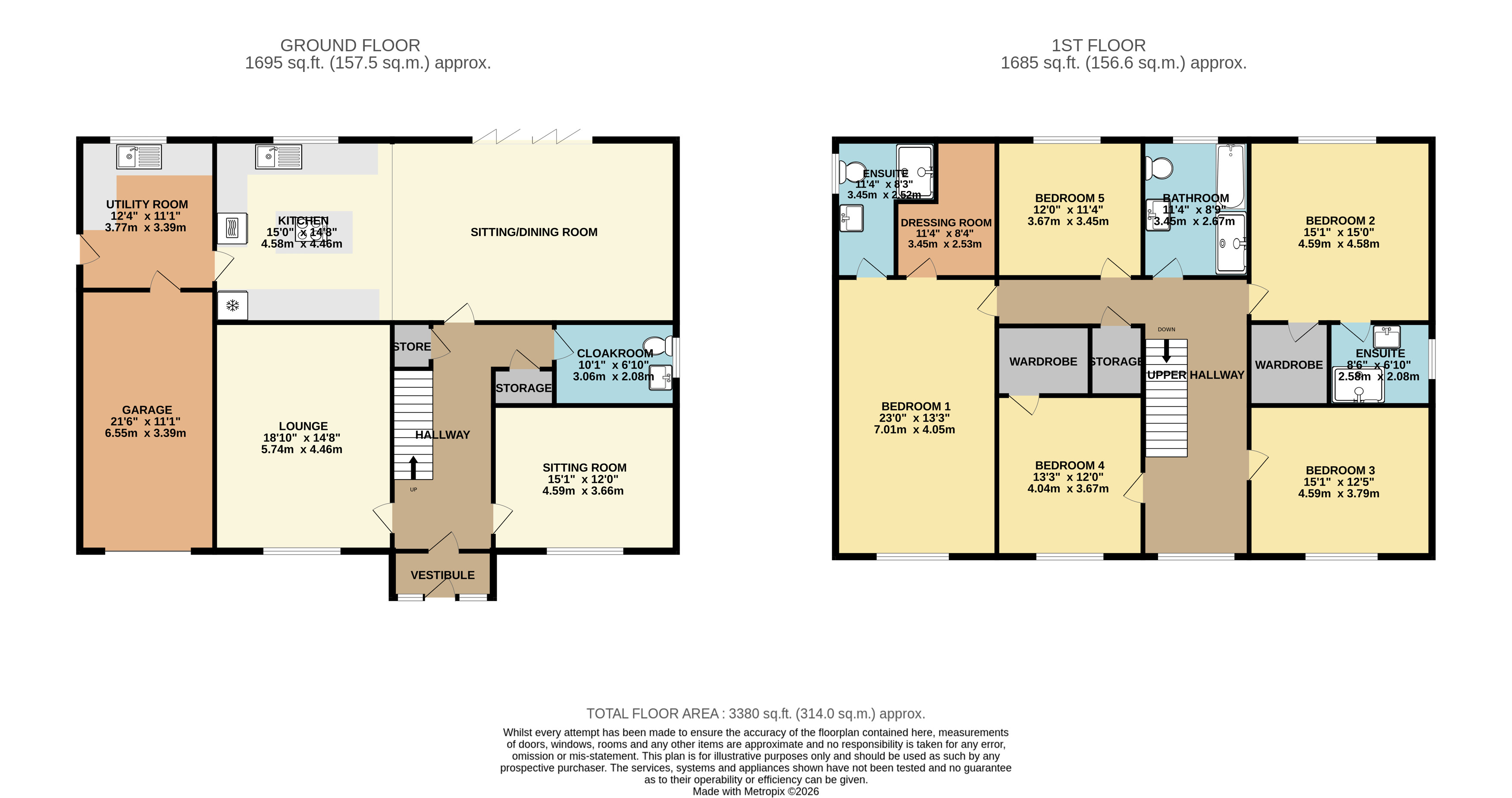 5, Redwood Gardens, Irvine floorplan