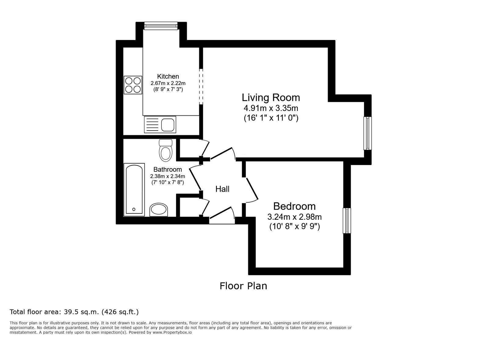 Hunting Gate, Colchester floorplan