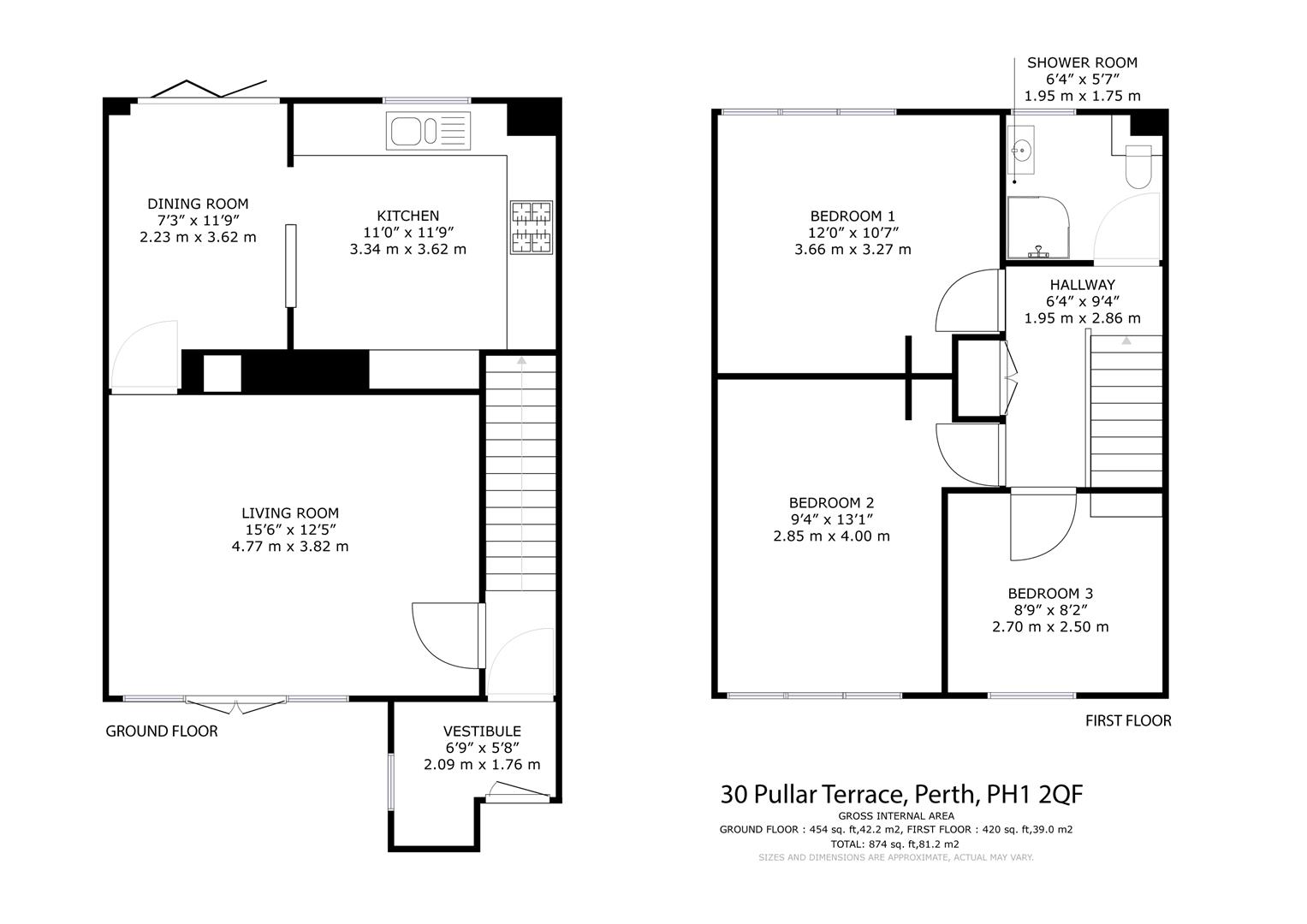 30, Pullar Terrace, Perth floorplan