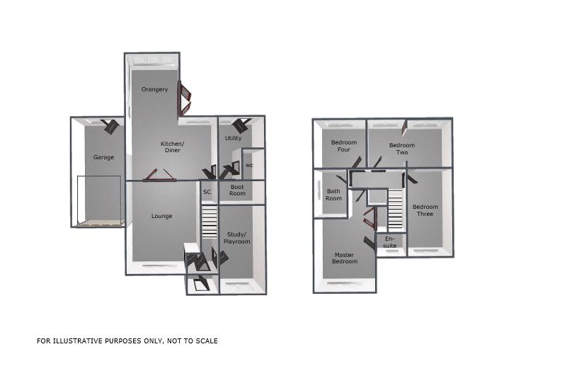 20, Thistledown Drive, Cannock floorplan