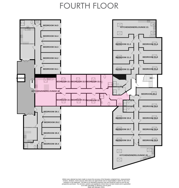 Flat 22, Shoe & Boot Factory, Flat 22, Shoe & Boot Factory, Leicester floorplan
