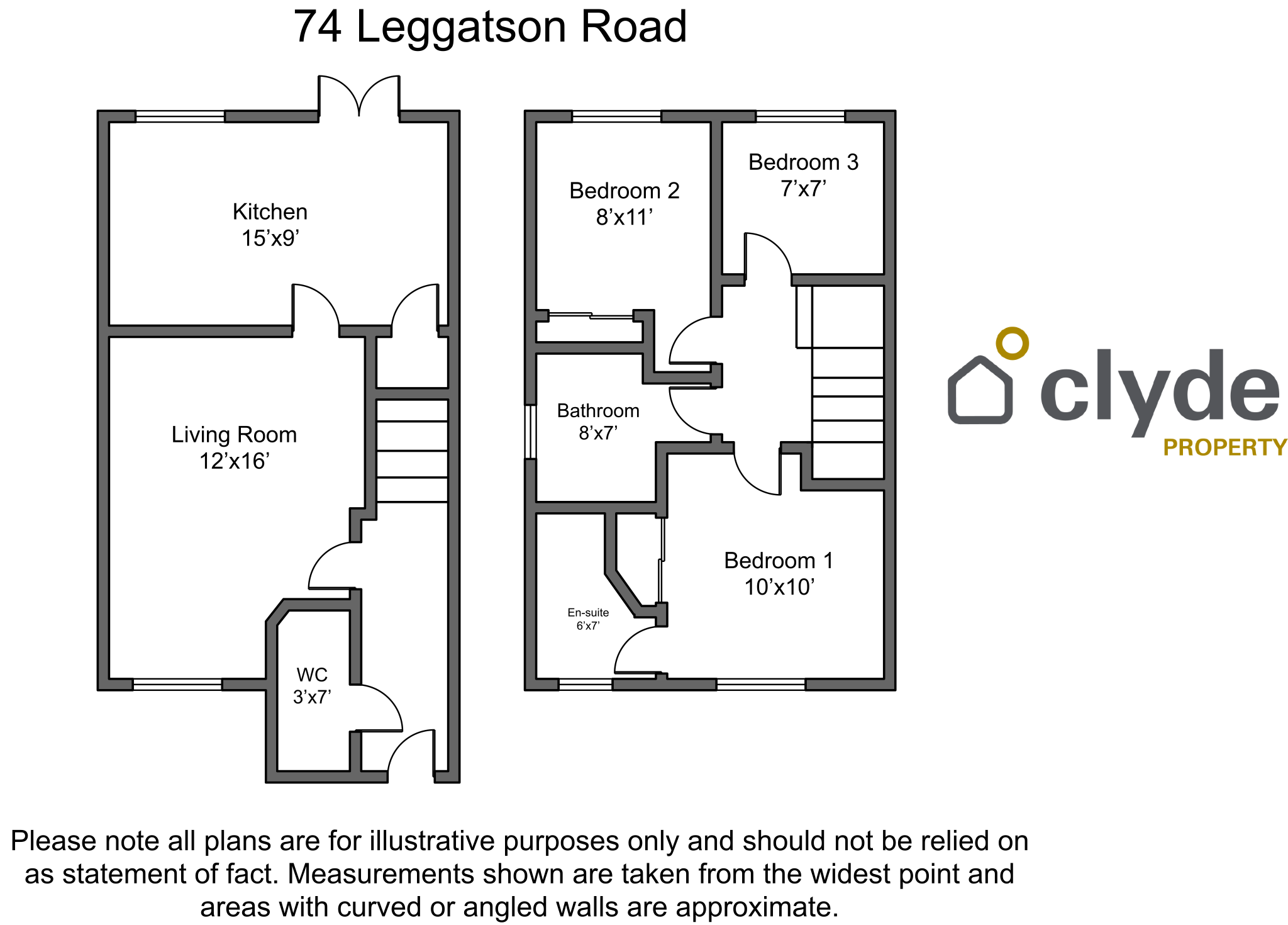 Leggatston Road, Glasgow floorplan