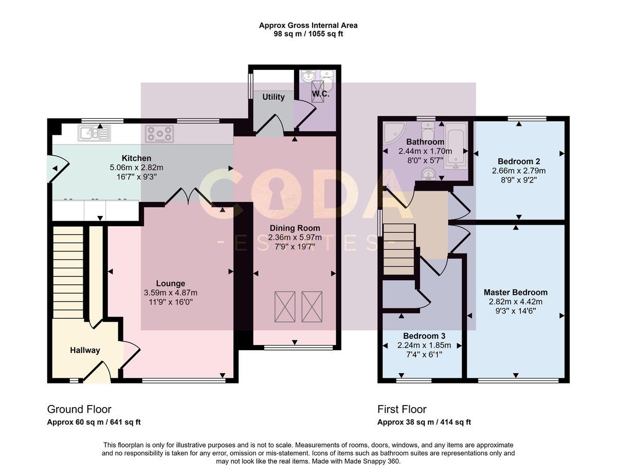 34, Newton Road, Glasgow floorplan