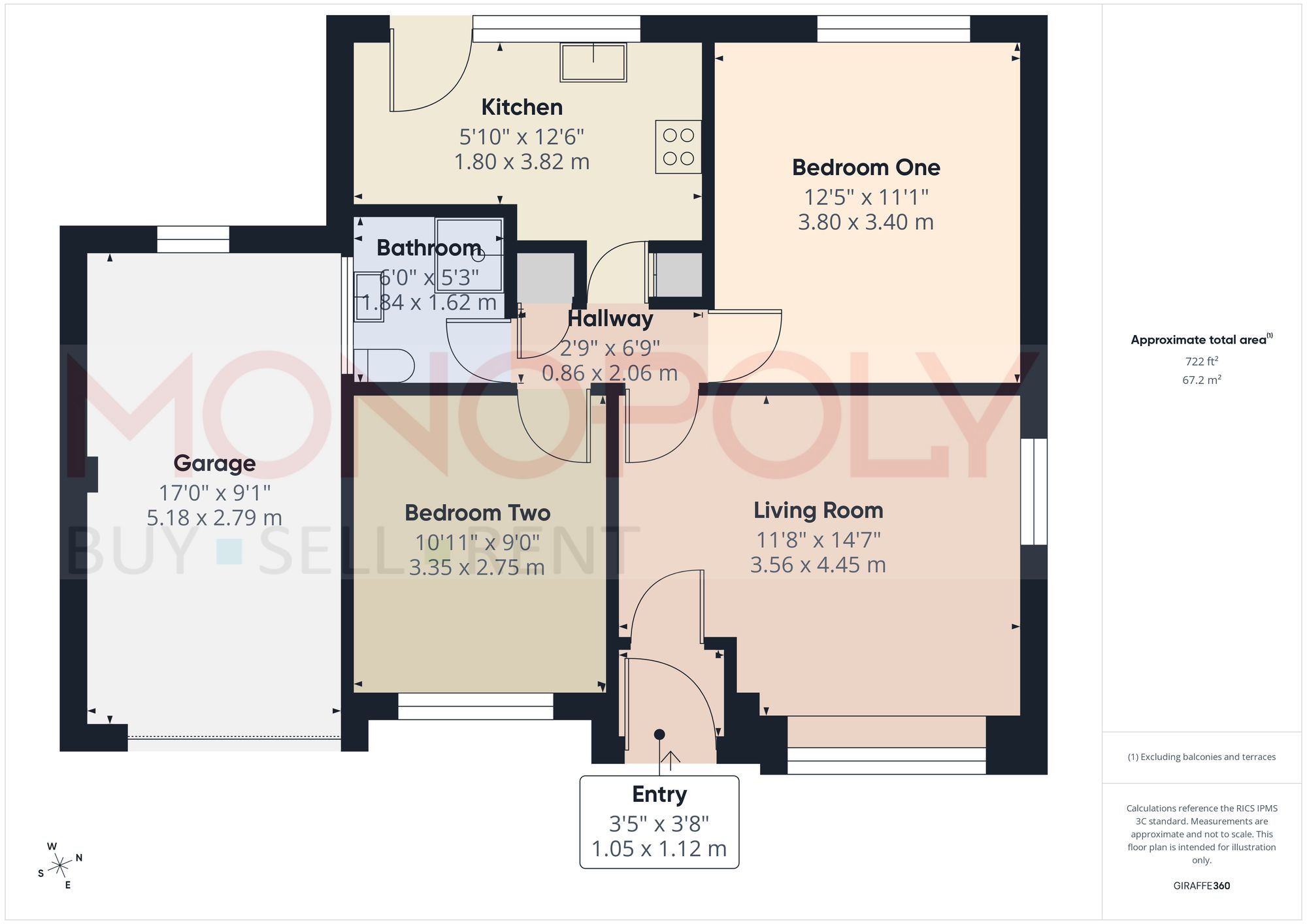 2 Maple Close, Wrexham floorplan