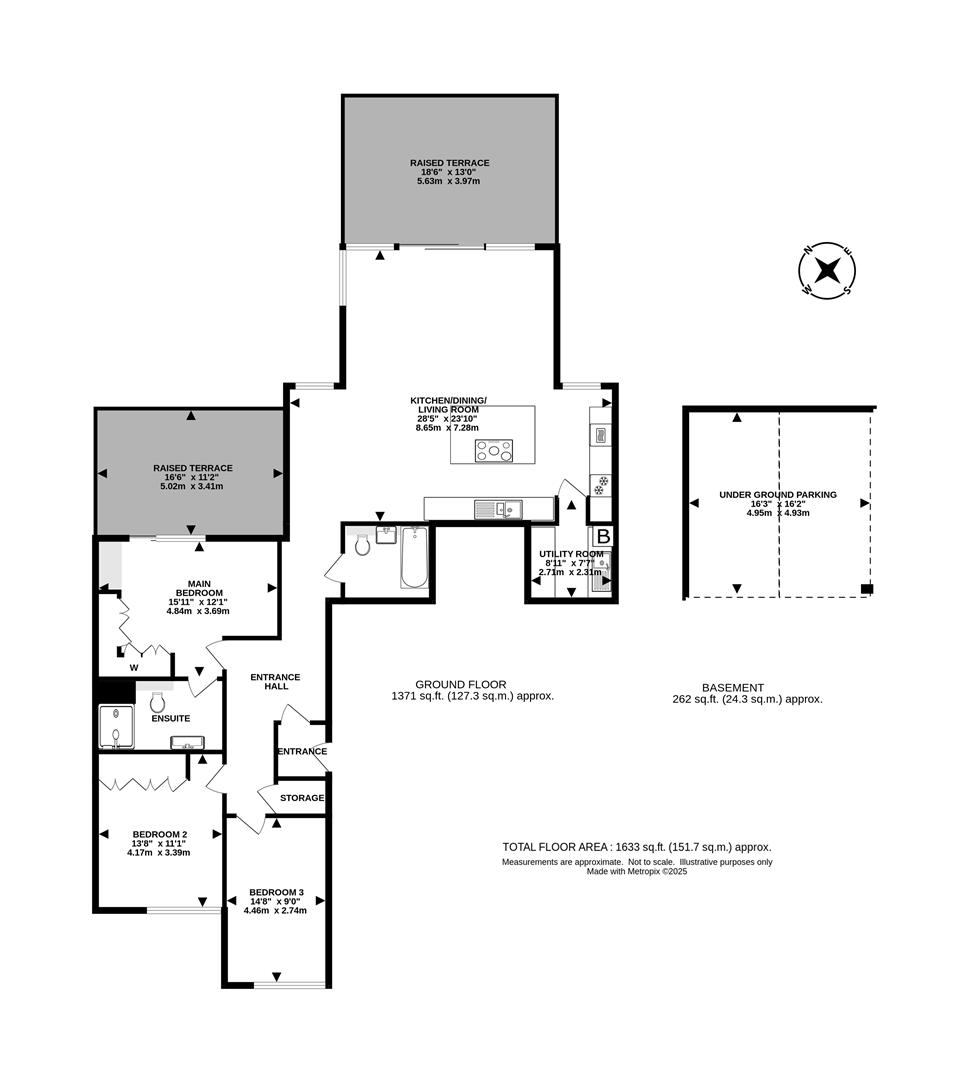 Flat 2, Chandler House, 3 Alexandra Road, Epsom floorplan