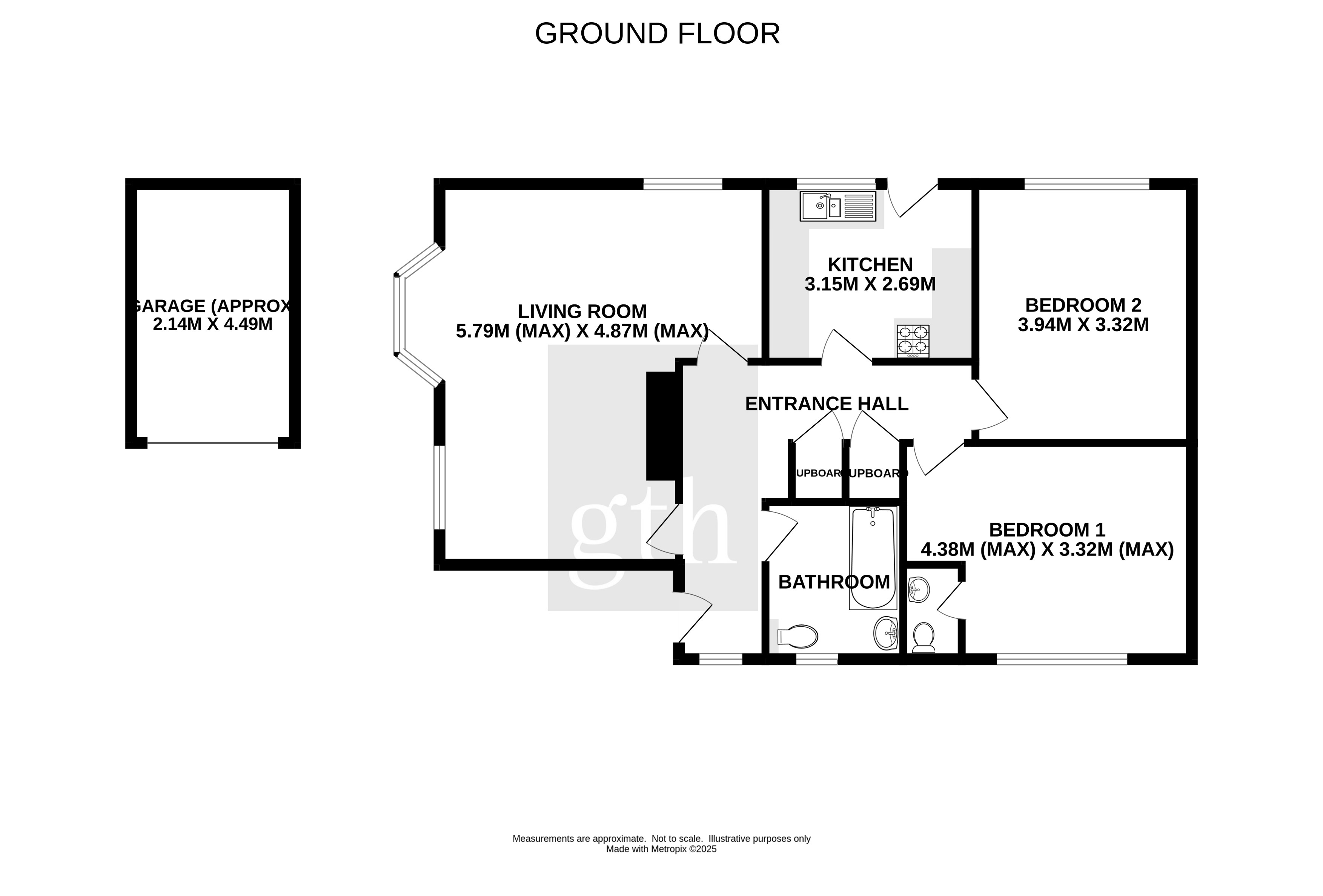 68, Hillview Road, Minehead floorplan