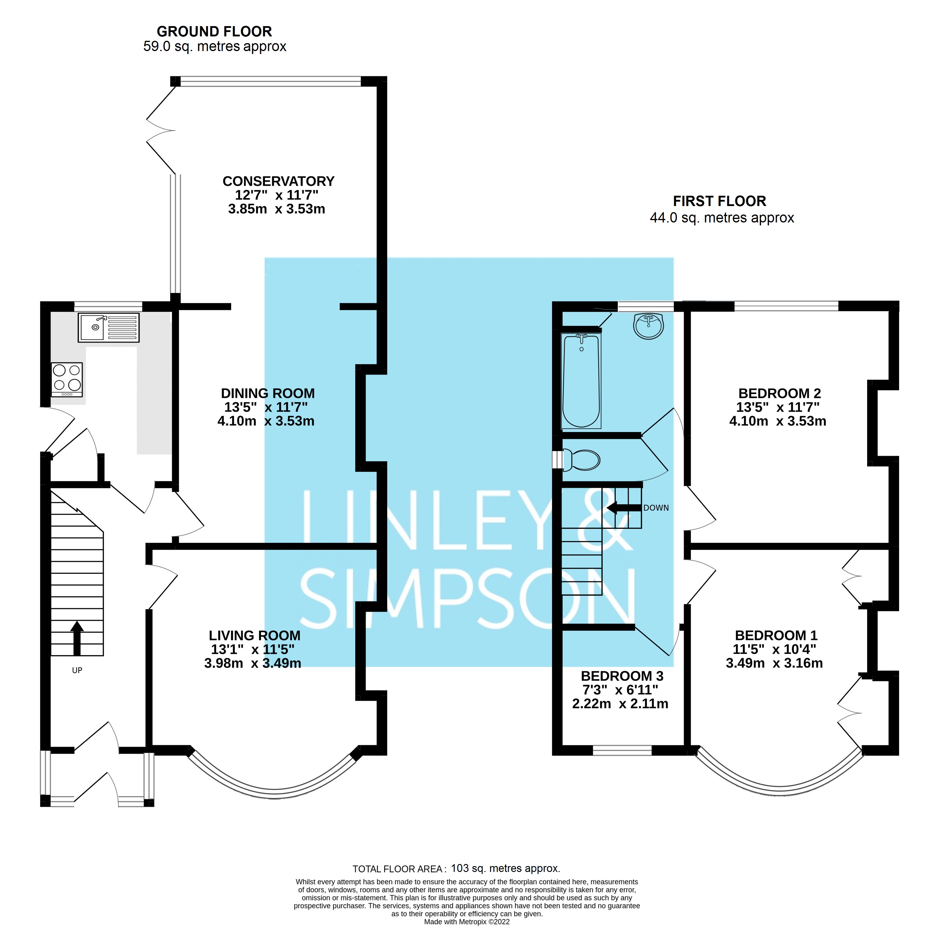 1, St. Martins View, West Yorkshire floorplan