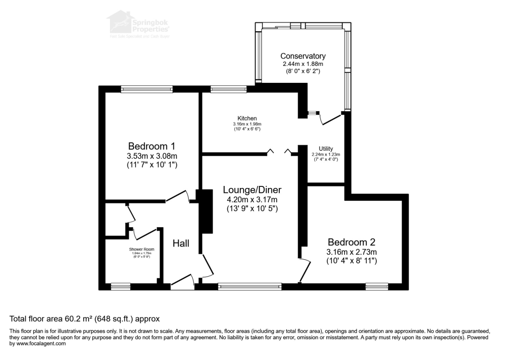 89, Edward Street, Cannock floorplan