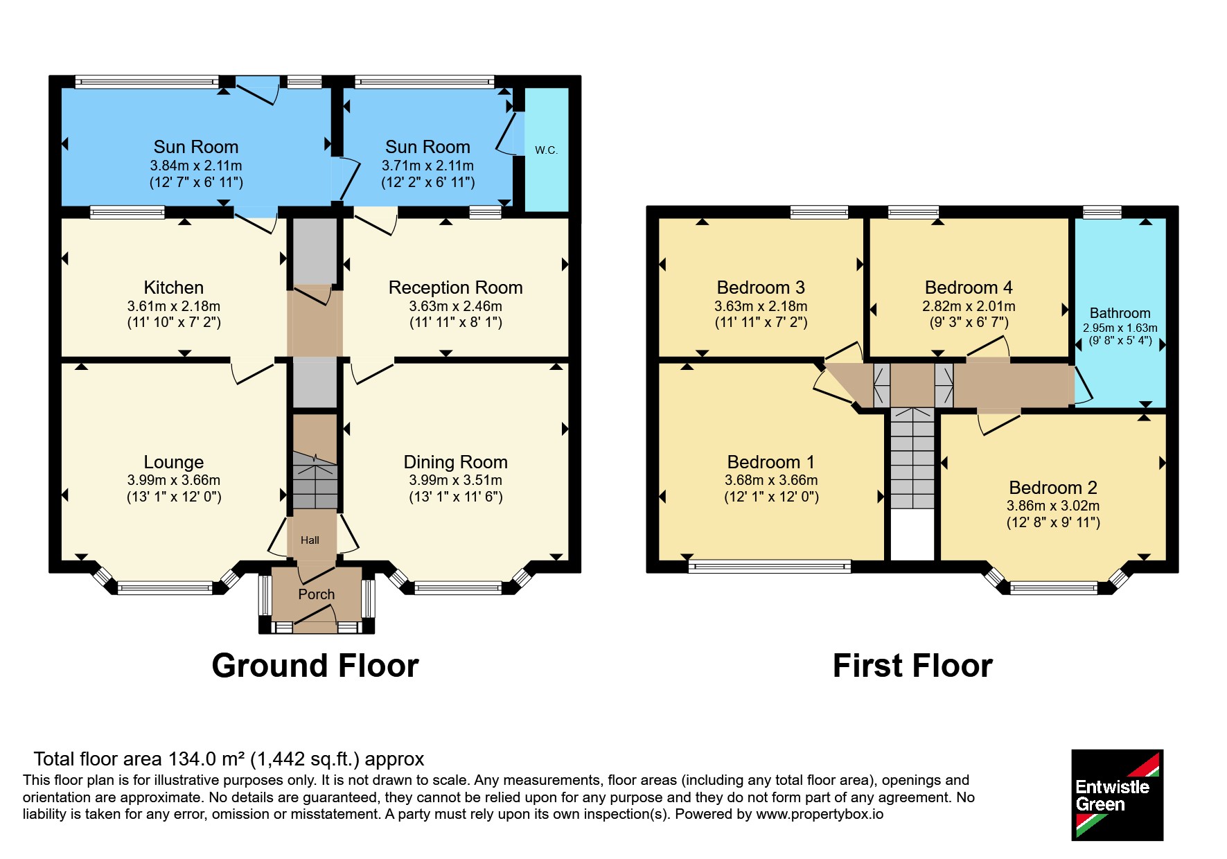 55, Moss House Road, Lancashire floorplan