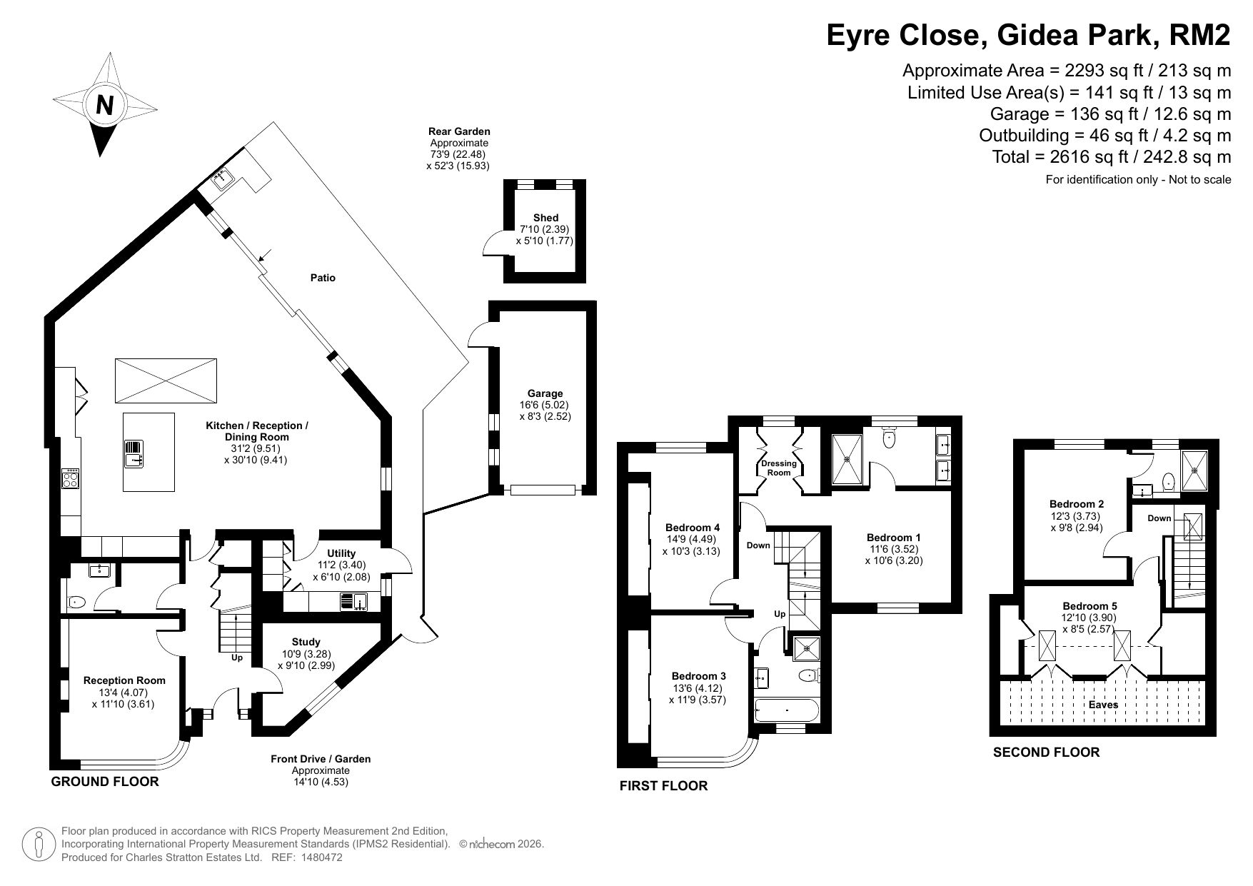 10 Eyre Close, Romford floorplan