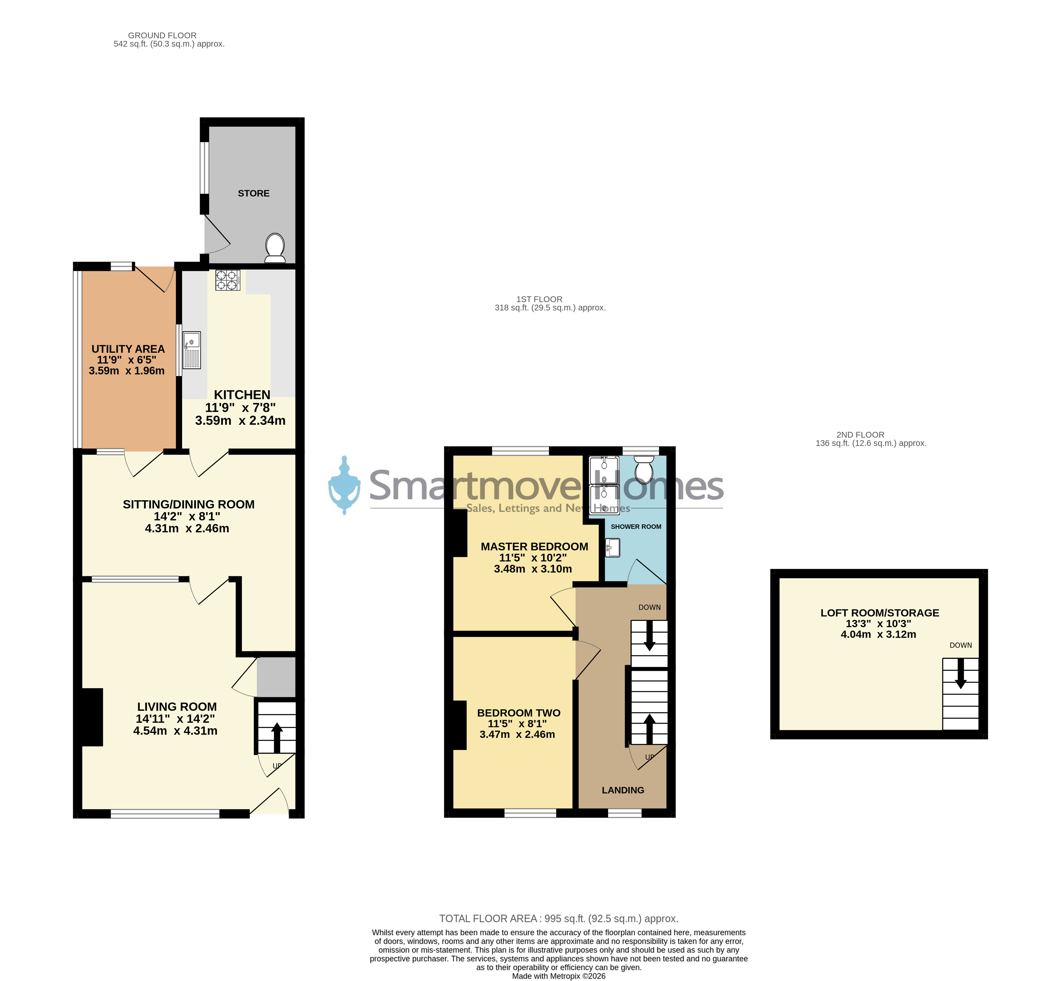 21, Queen Street, Nottingham floorplan