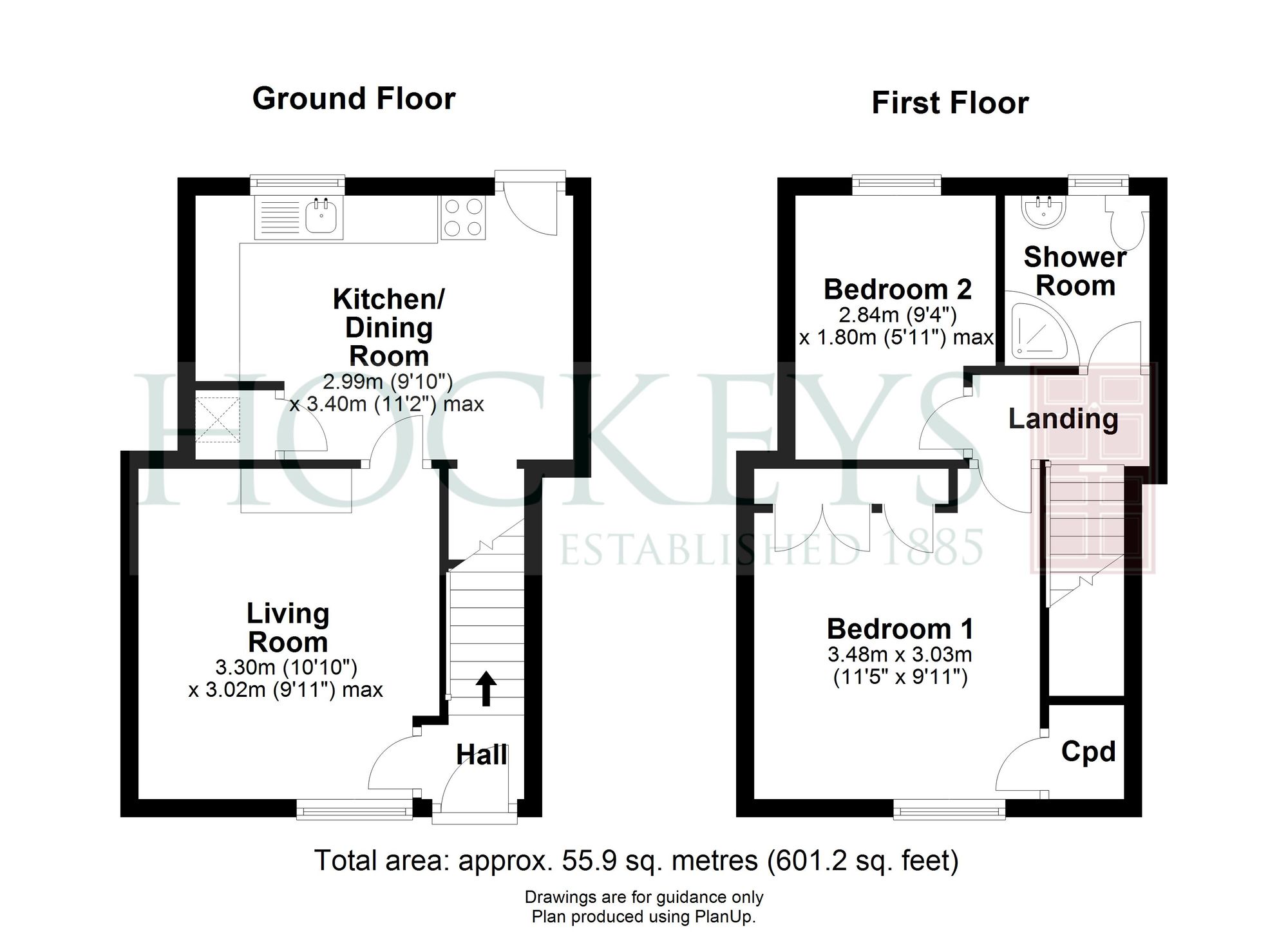 22a High Street, Cambridge floorplan