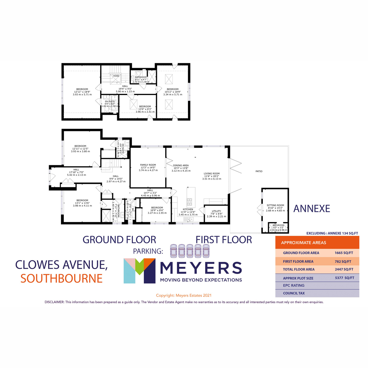 Clowes Avenue, Bournemouth floorplan
