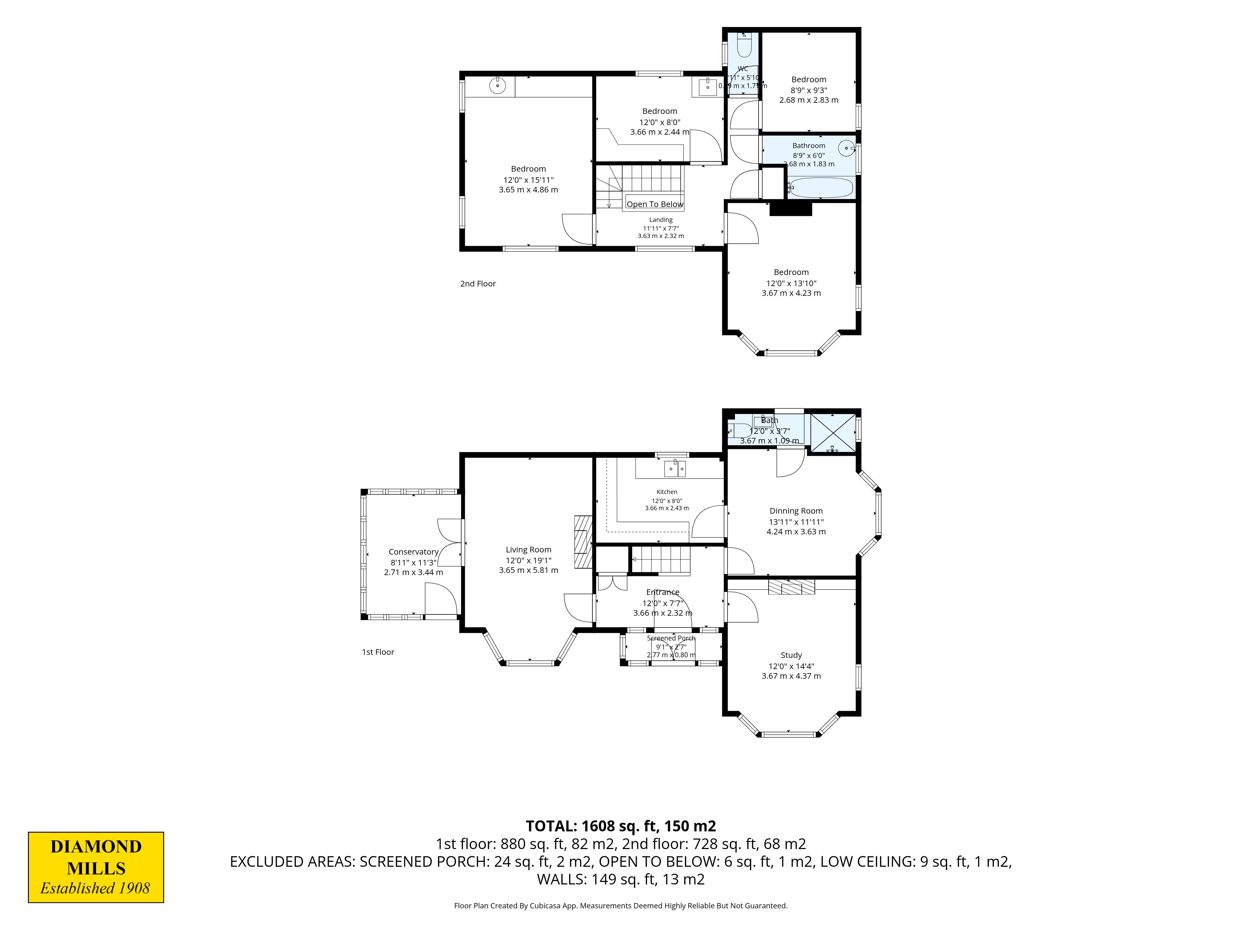48, Princes Road, Felixstowe floorplan