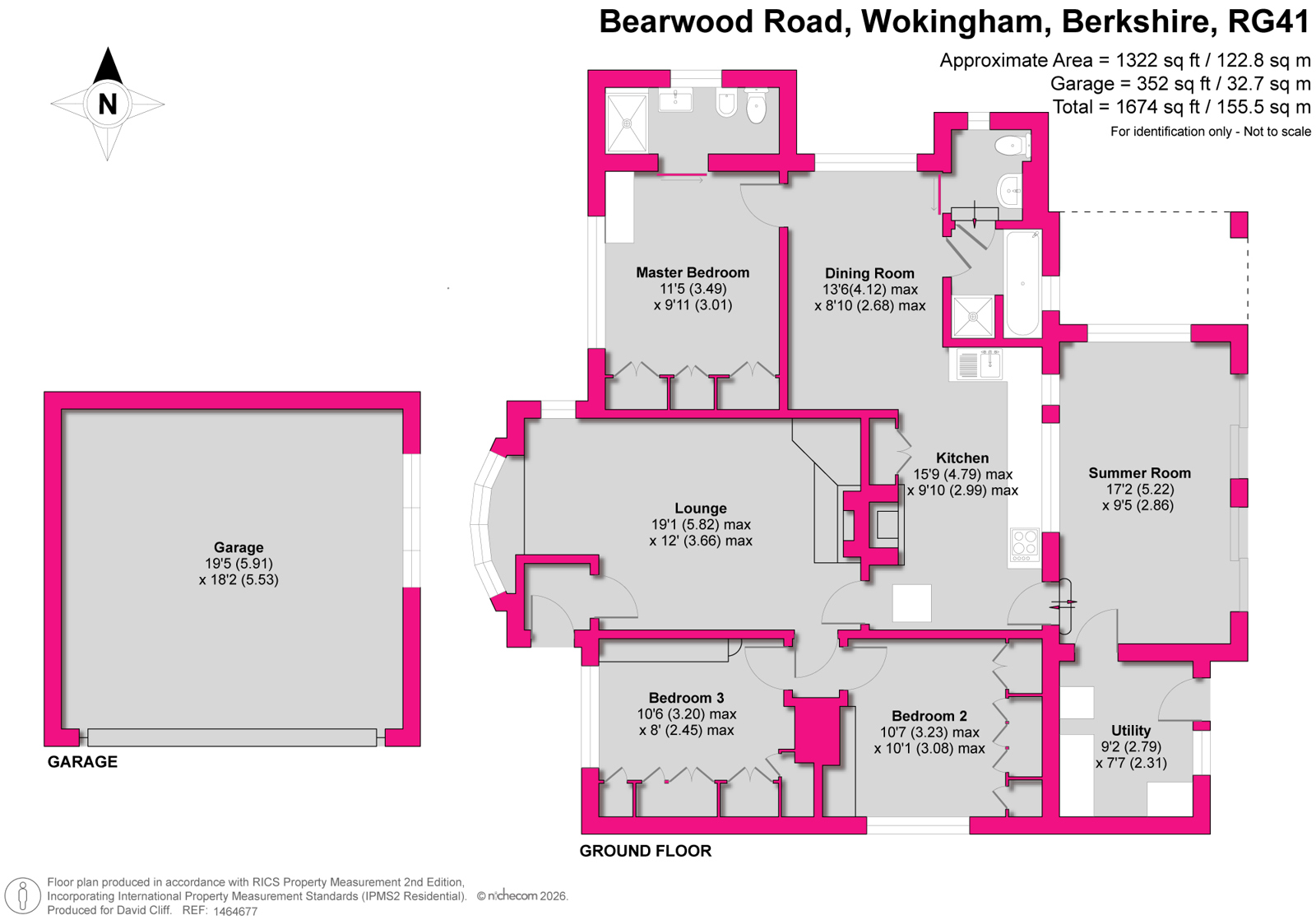 40, Bearwood Road, Berkshire floorplan