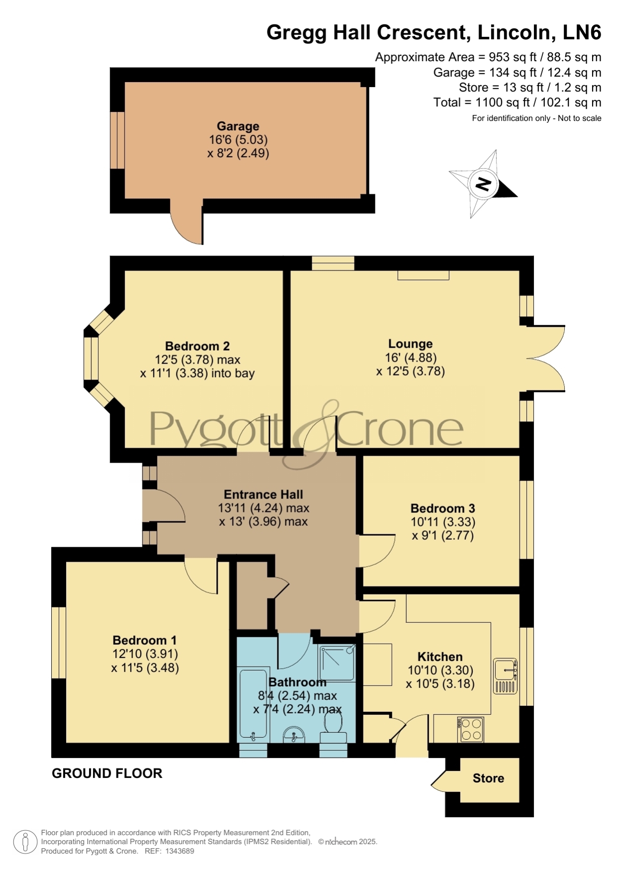 59, Gregg Hall Crescent, Lincoln floorplan