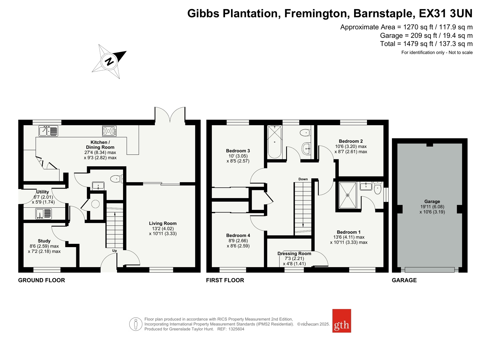 34, Gibbs Plantation, Barnstaple floorplan