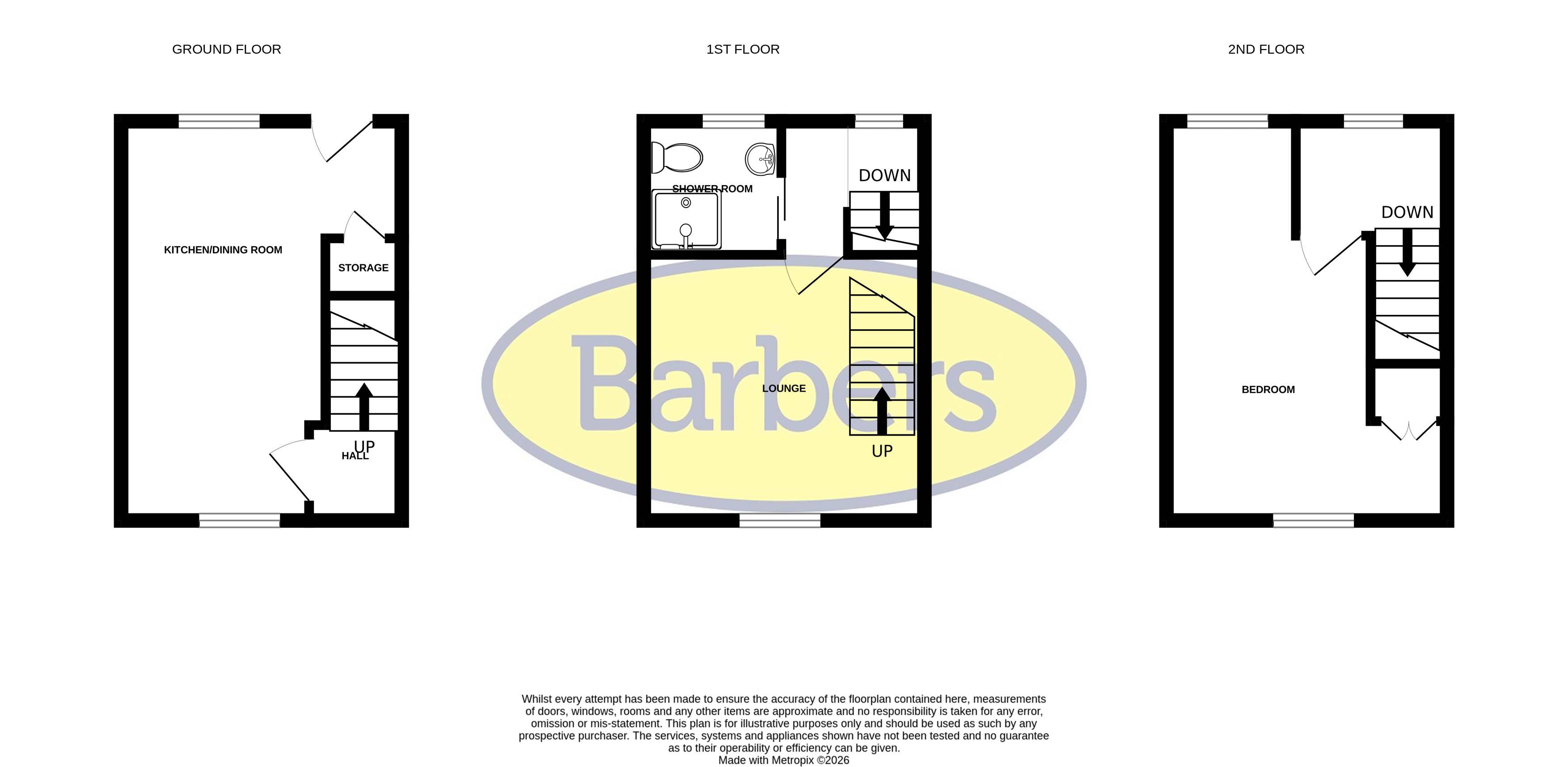 3, Park View, Whitchurch floorplan