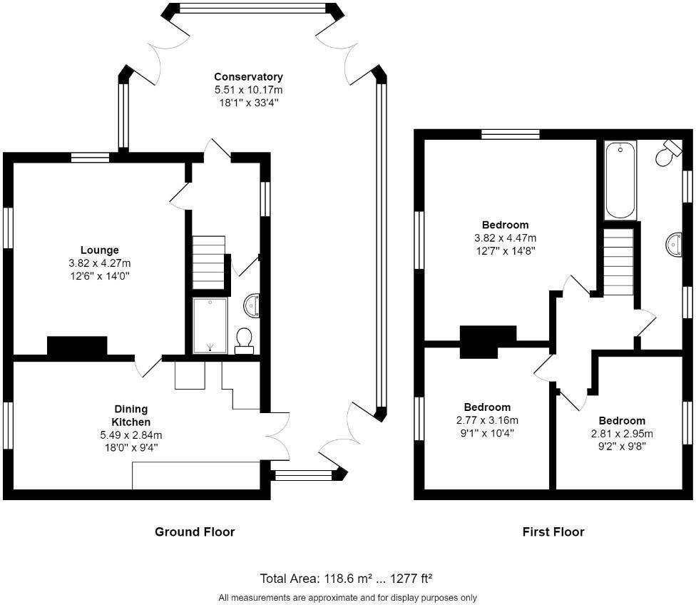 White Horse Cottage, Topcliffe Road, Dishforth, Thirsk floorplan